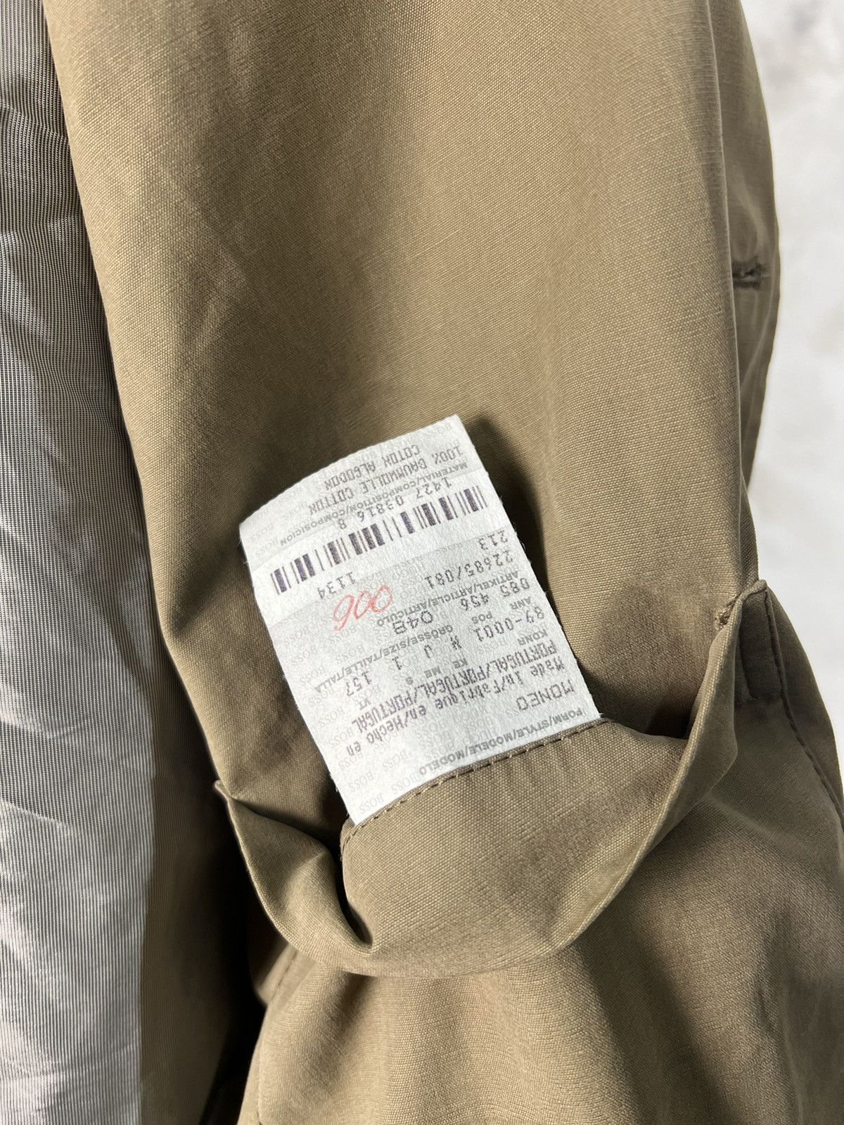 Hugo Boss Vintage Hugo Boss Trench Coat Jacket Size M - L 48 Size US L / EU 52-54 / 3 - 7 Thumbnail