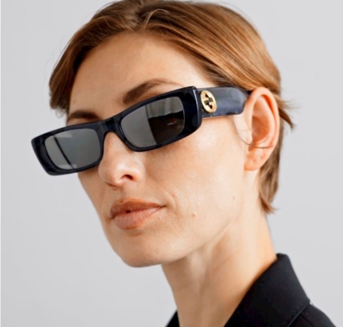 Gucci Gucci Rectangle Sunglasses GG0516S-013 Size ONE SIZE - 2 Thumbnail