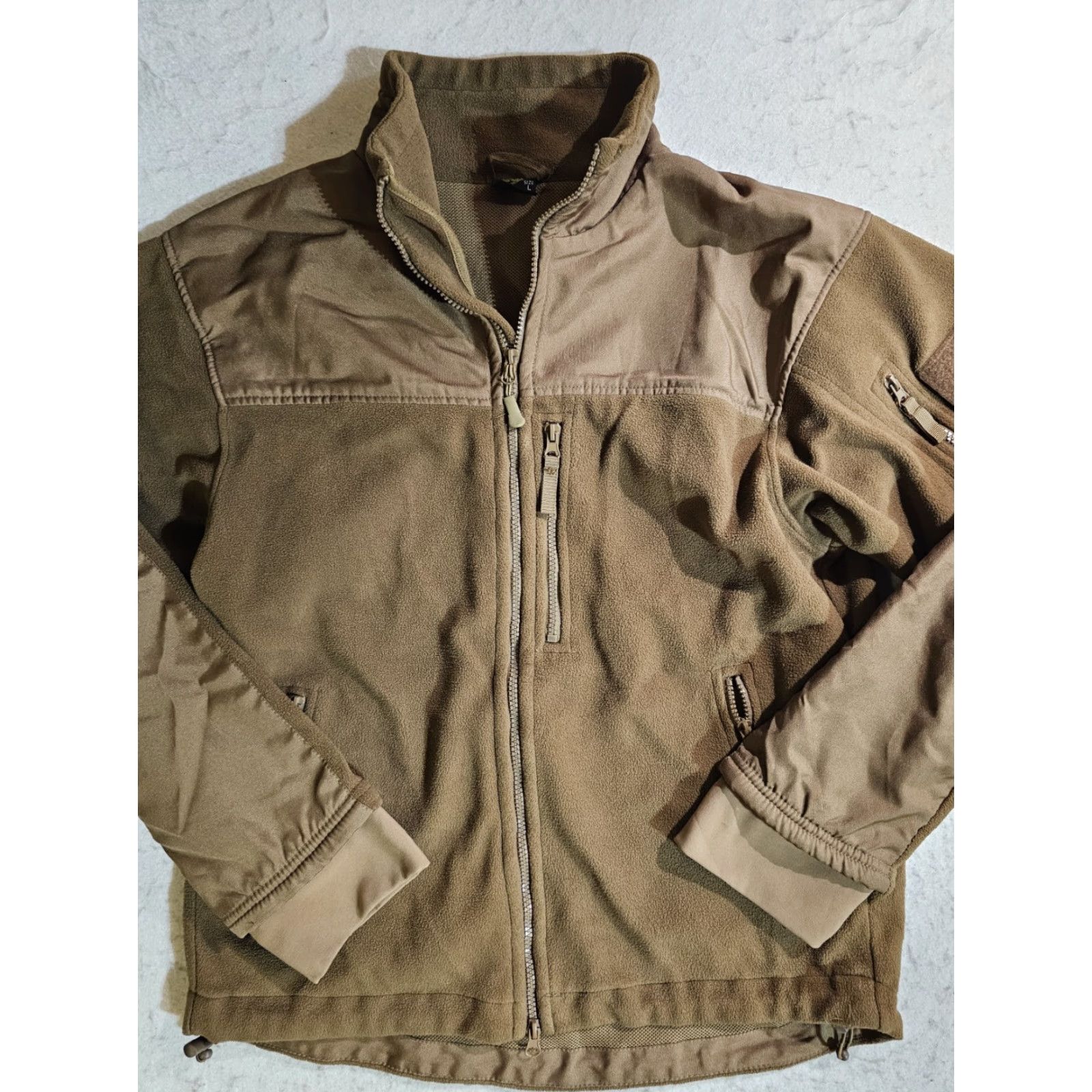 Vintage Condor Phantom Soft Shell Full Zip Desert Tan Military Style Jacket Mens Lg Size US L / EU 52-54 / 3 - 2 Thumbnail