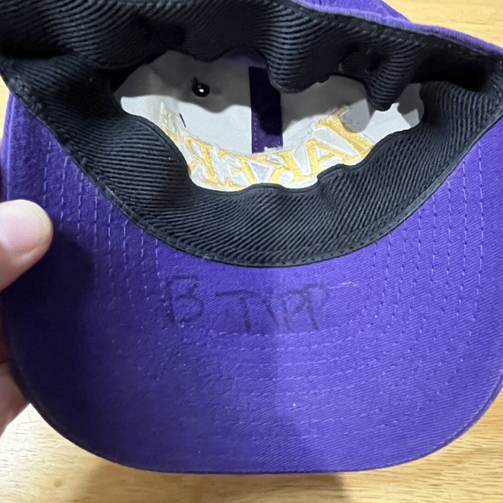Nike Lakers Nike Team hat Sports Hat Flex Fit NBA youth Kobe Size ONE SIZE - 6 Thumbnail