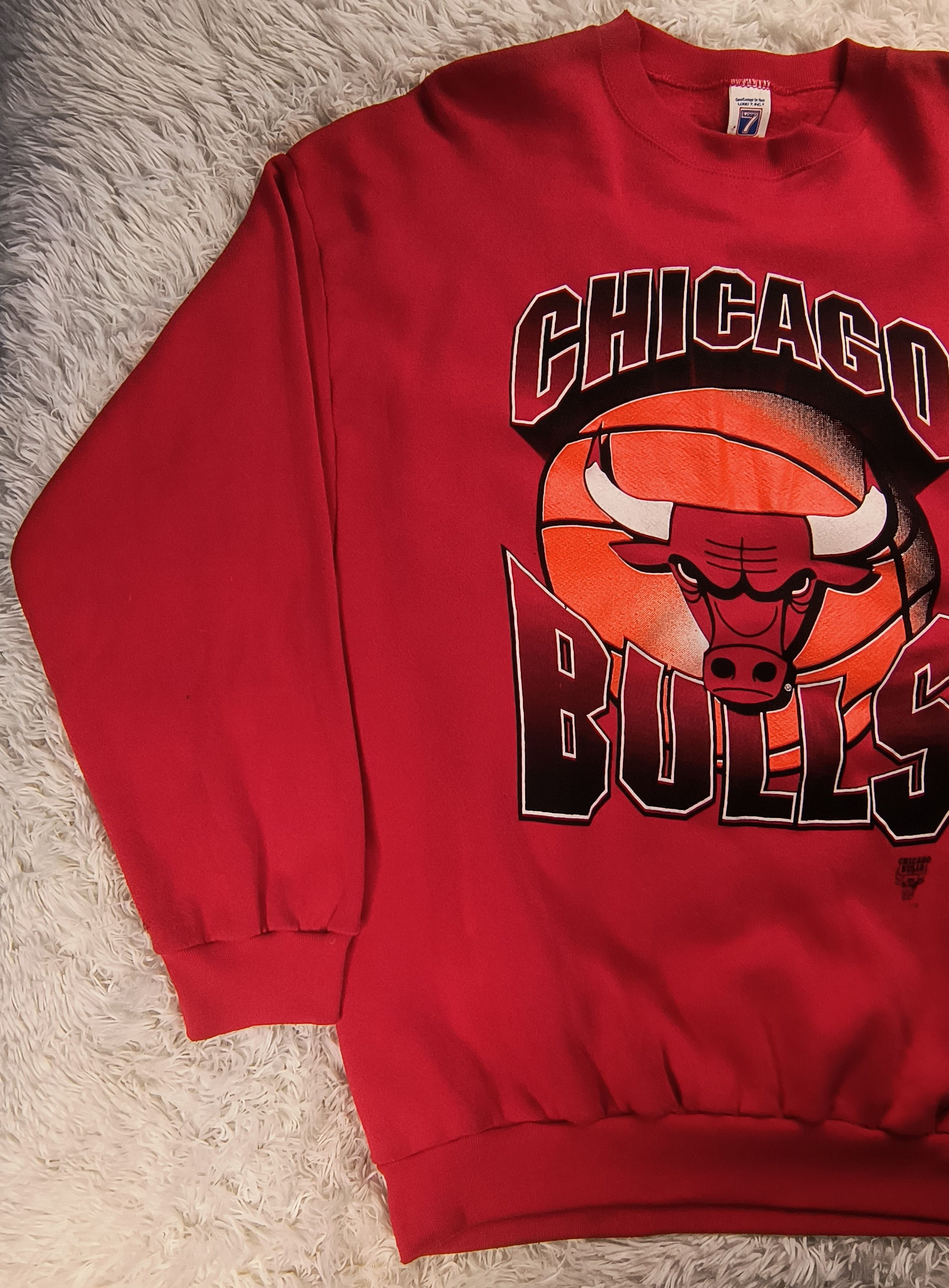 Logo 7 Vintage NBA Chicago bulls crewneck sweatshirt Size US XXL / EU 58 / 5 - 3 Thumbnail