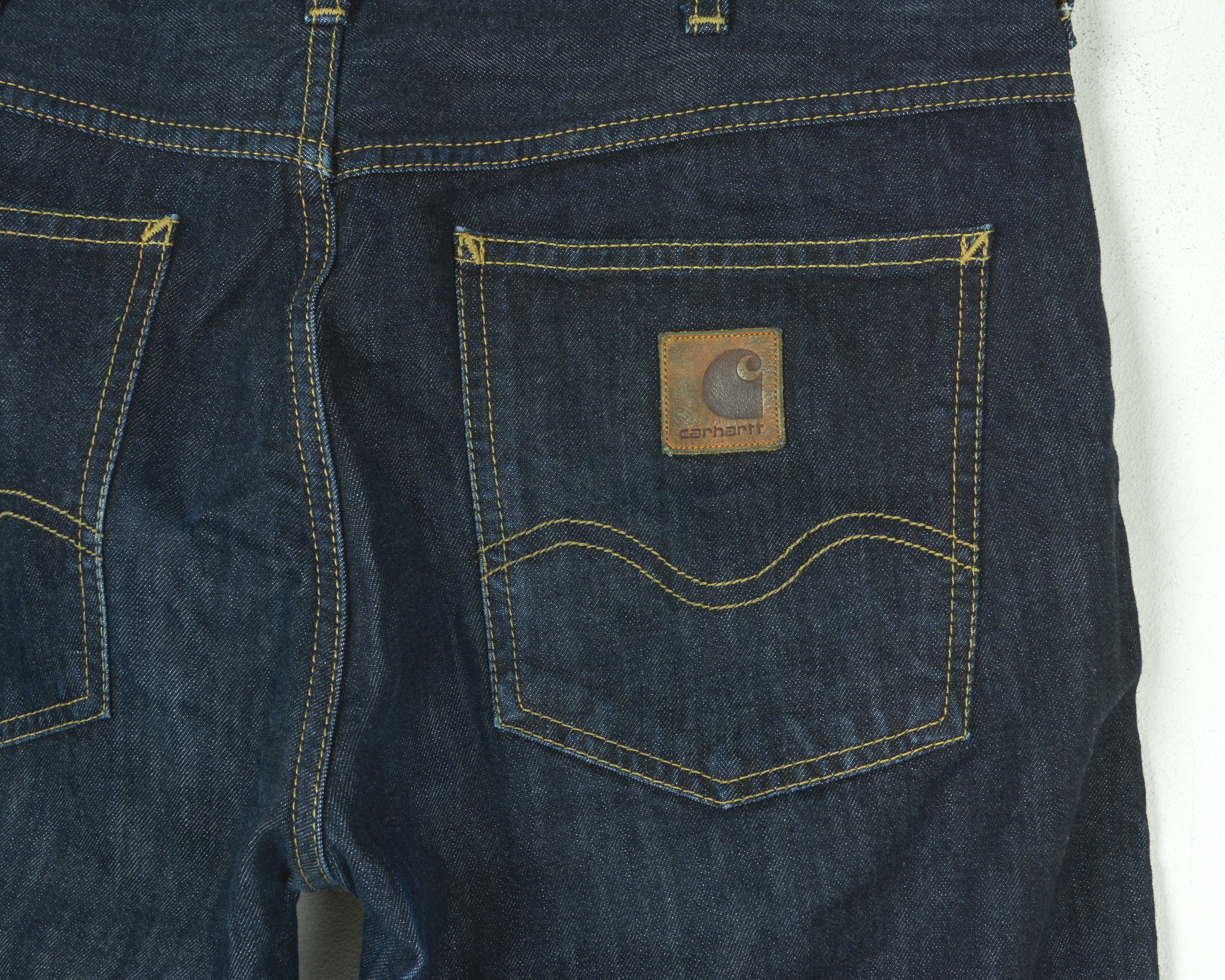 Carhartt Western Pant W31 L32 Relaxed Straight Jeans Denim Trousers Size US 31 - 9 Thumbnail