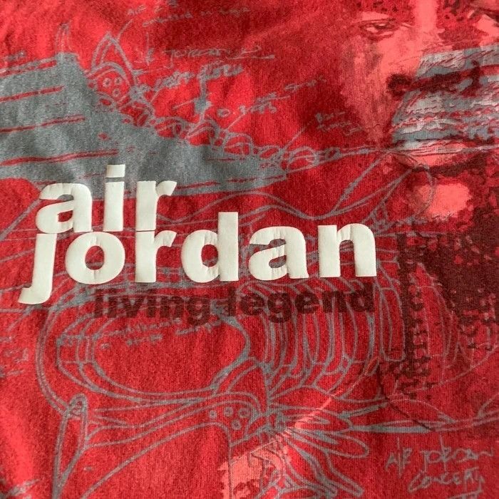 Vintage Vintage Air Jordan Living Legend Michael Jordan Tee L Size US L / EU 52-54 / 3 - 7 Thumbnail