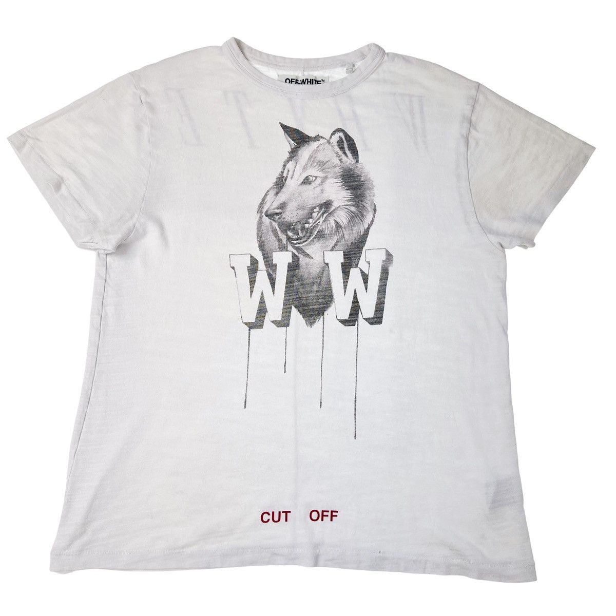 Off-White Off-White Othelo’s Wolf T Shirt Size US L / EU 52-54 / 3 - 2 Thumbnail