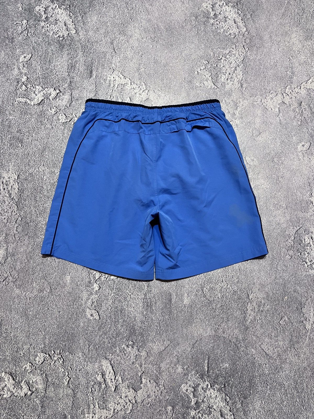 Nike × Vintage Vintage Nike Black Shorts Y2K Cargo Swoosh Drill Size US 33 - 2 Thumbnail