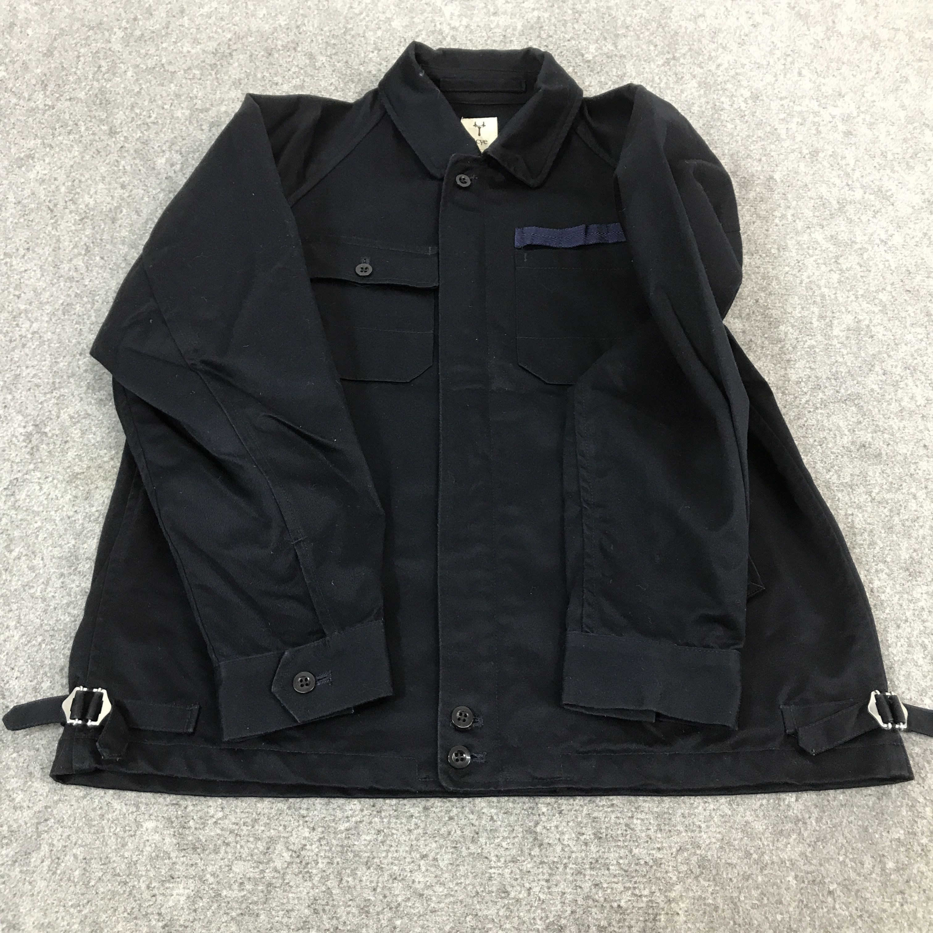Japanese Brand SCYE MASTRPIECE JAPAN NAVY JACKET Size US L / EU 52-54 / 3 - 8 Thumbnail