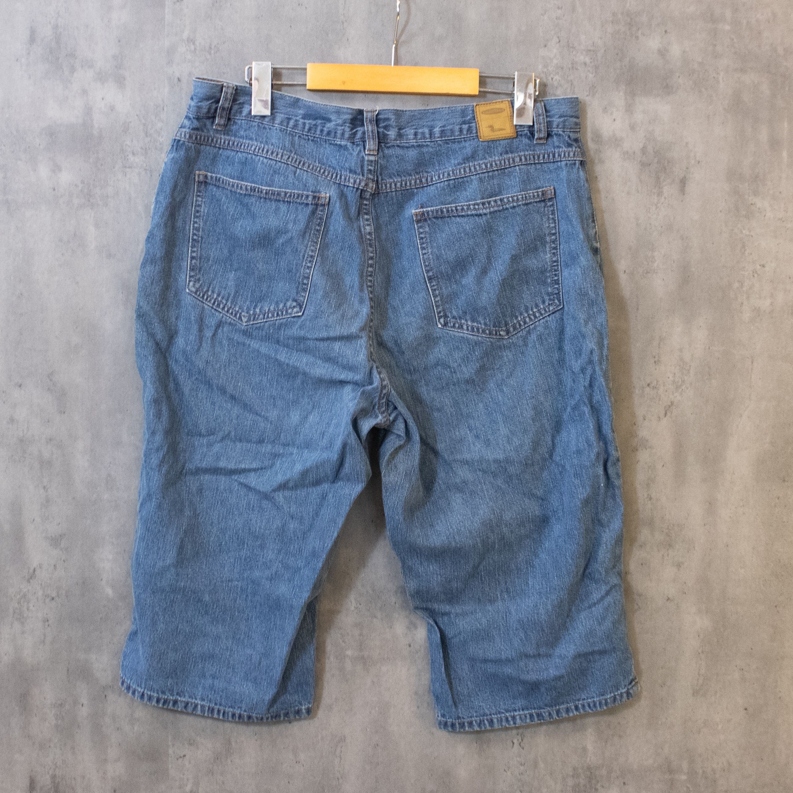Northern Reflections × Vintage Y2K 2000's Northern Reflections Midwash Baggy Capris Shorts Size US 34 / EU 50 - 3 Thumbnail