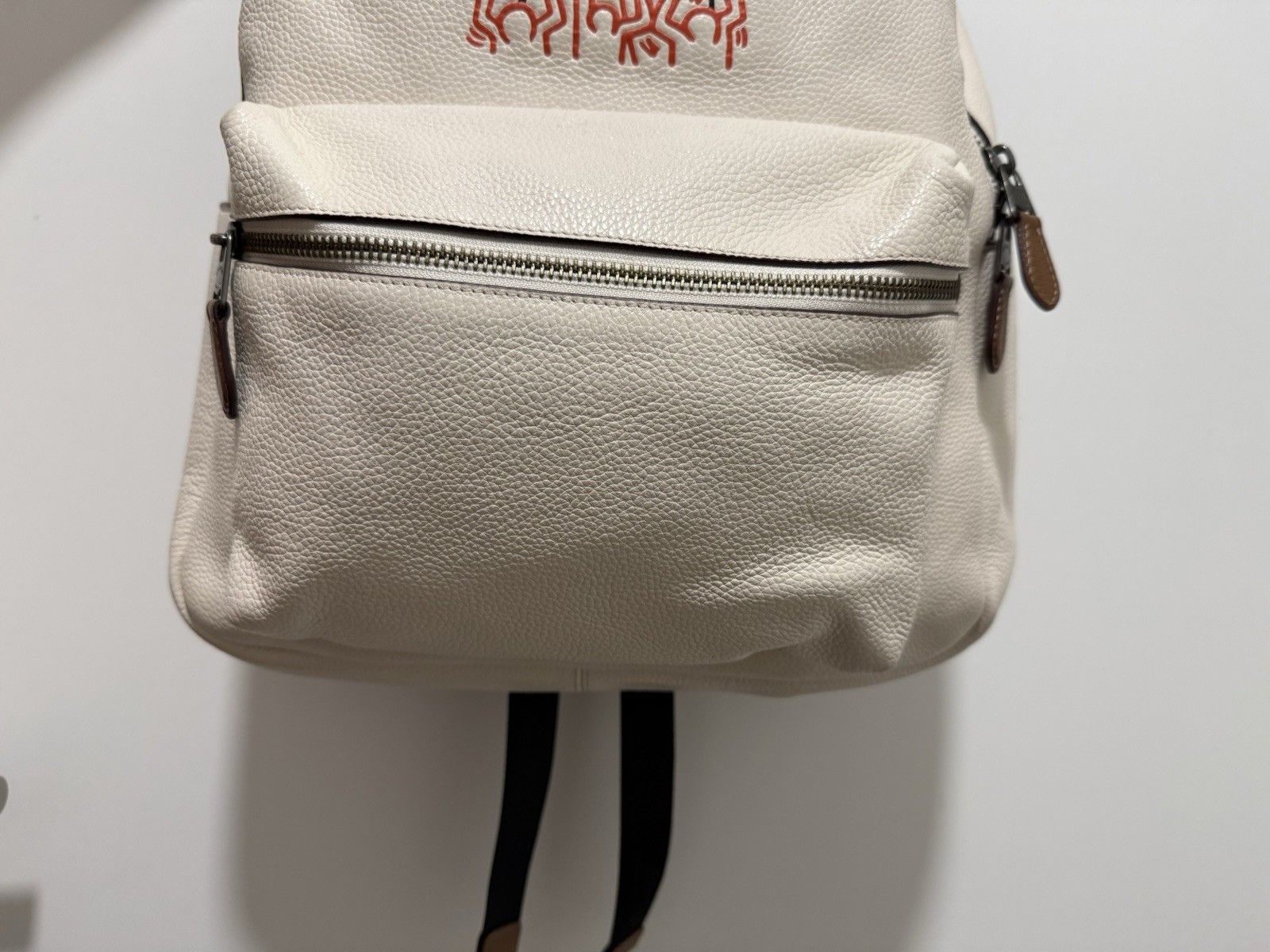 Coach × Keith Haring Coach x Keith Haring Backpack Bag Statue of Liberty Leather Size ONE SIZE - 7 Thumbnail