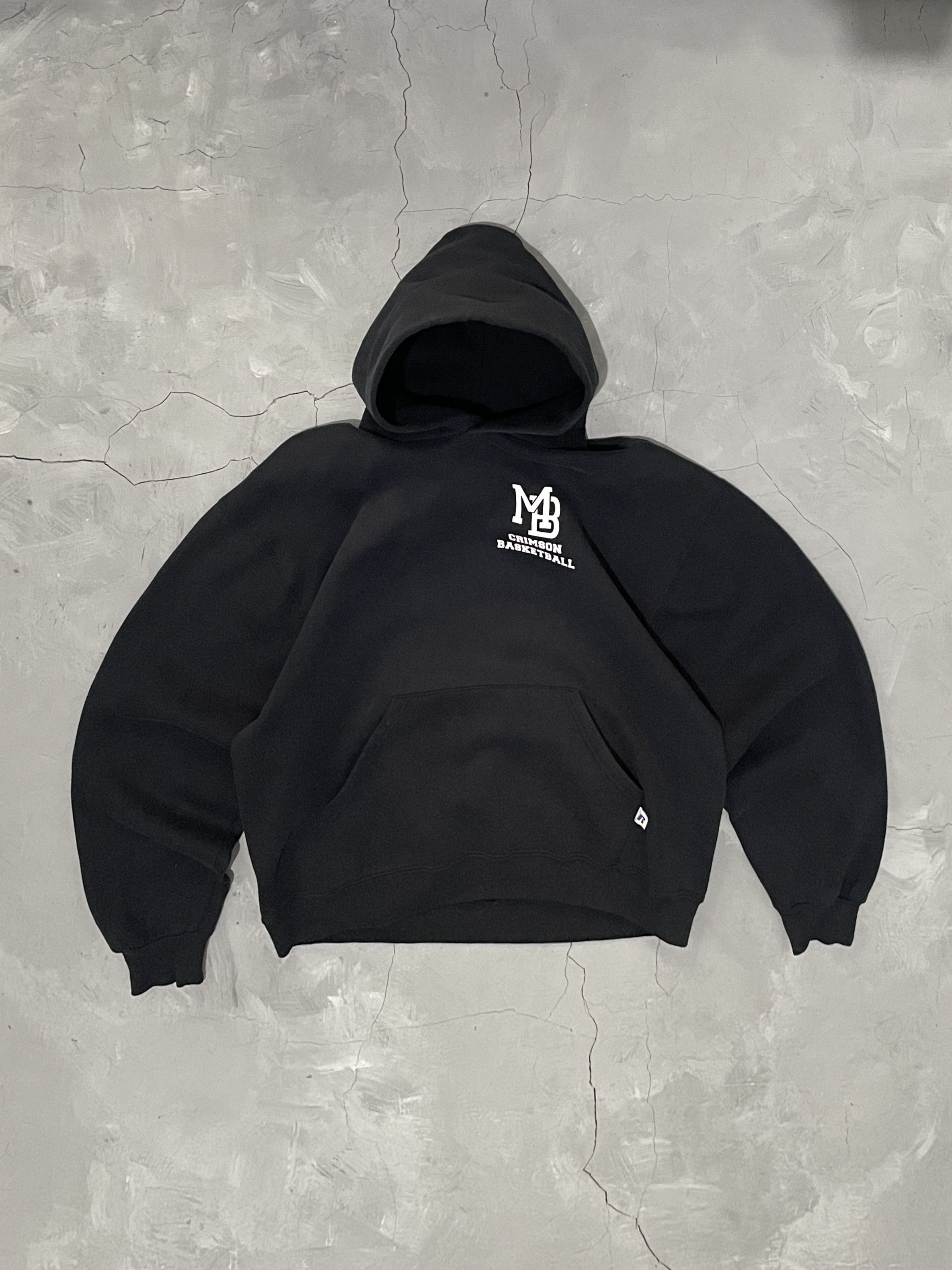 Russell Athletic Vintage 00s Black Russell Athletic Hoodie Size US L / EU 52-54 / 3 - 1 Thumbnail