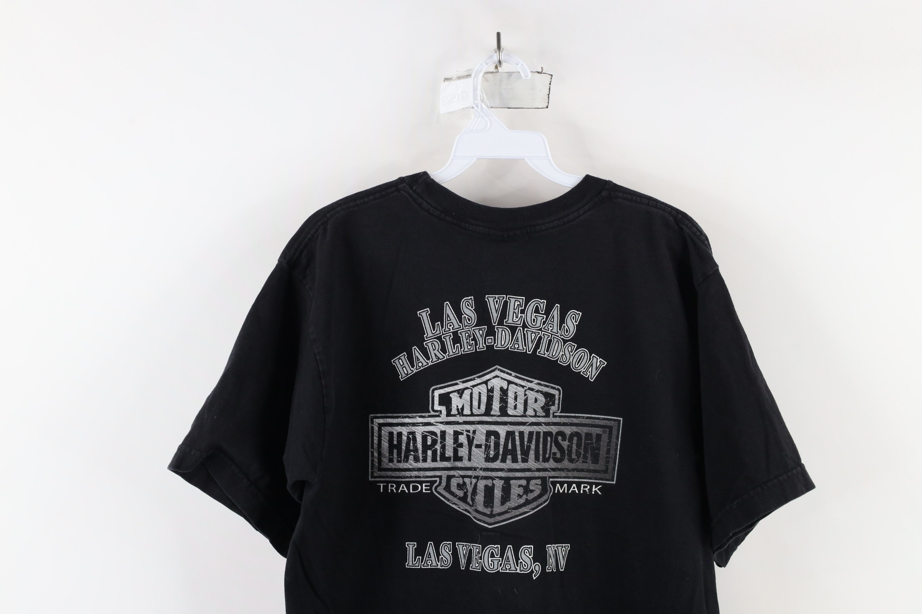Harley Davidson × Vintage Vintage Y2K Harley Davidson Spell Old English T-Shirt USA Size US L / EU 52-54 / 3 - 11 Thumbnail