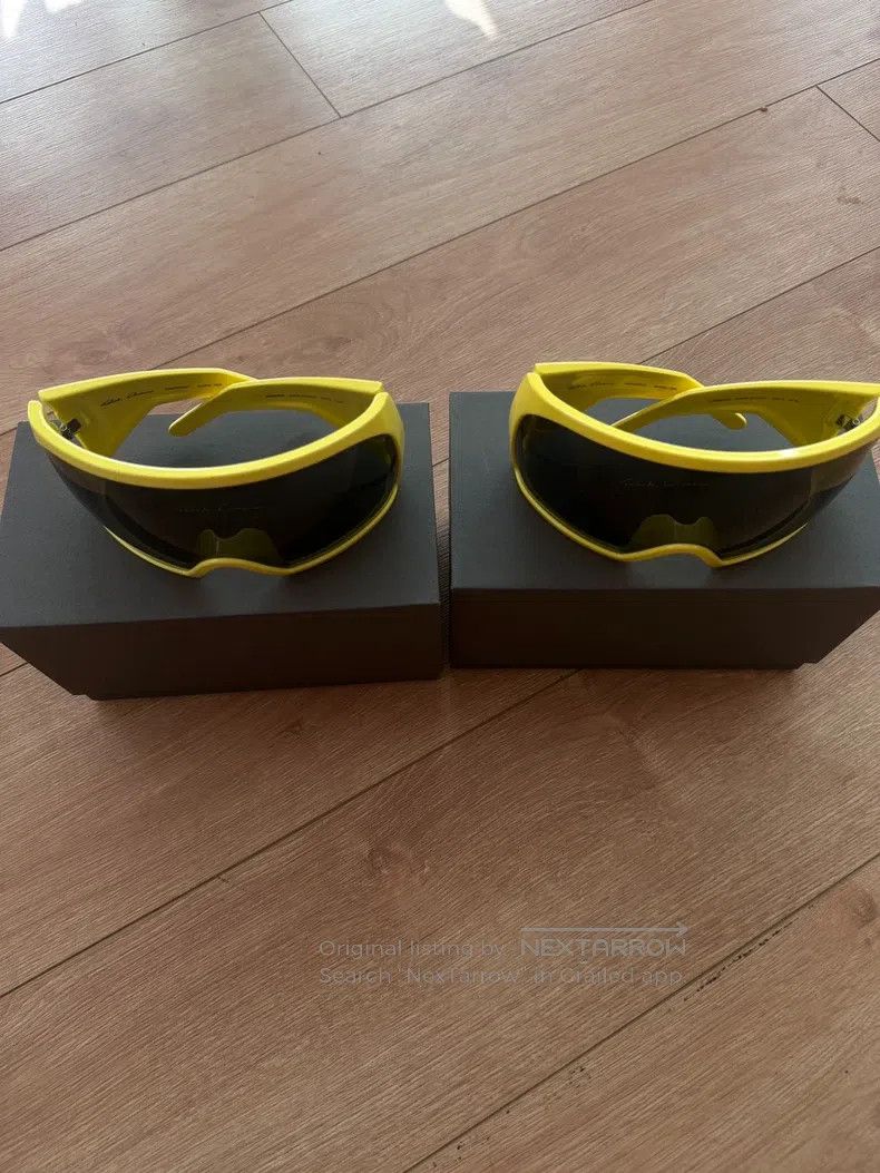 Rick Owens RICK OWENS Armor Goggles Sunglasses with Visor and Mask Size ONE SIZE - 2 Thumbnail