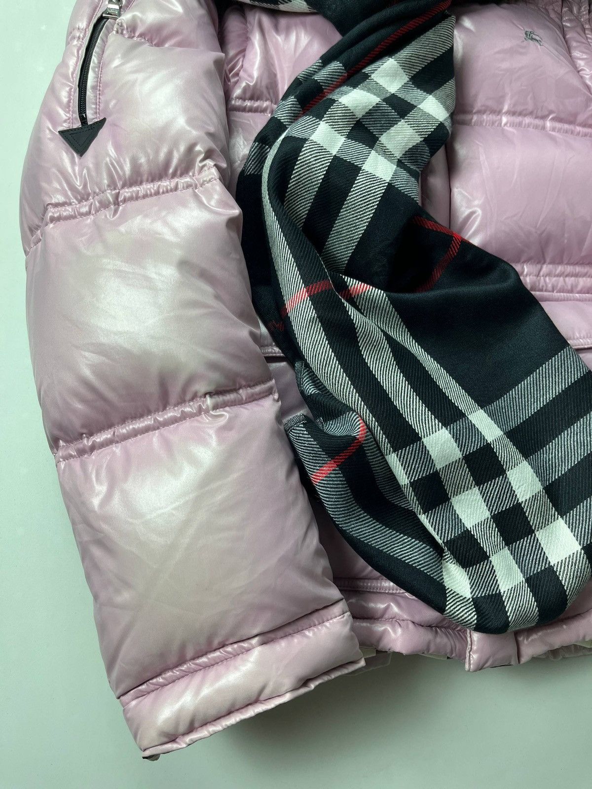Burberry 00’ Japanese Burberry fur puffer jacket Size US M / EU 48-50 / 2 - 6 Thumbnail
