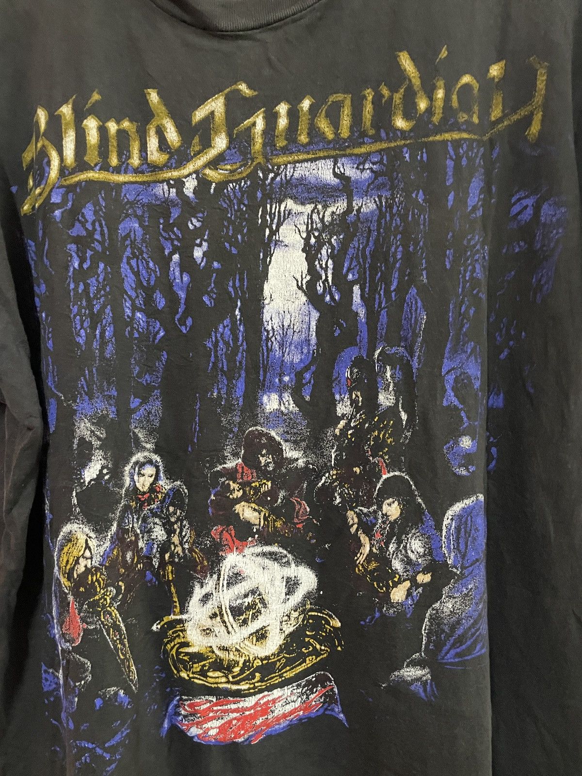 Band Tees × Metallica × Vintage Vintage Blind Guardian Somewhere Far Beyond Japan tour 1992 Size US L / EU 52-54 / 3 - 5 Thumbnail