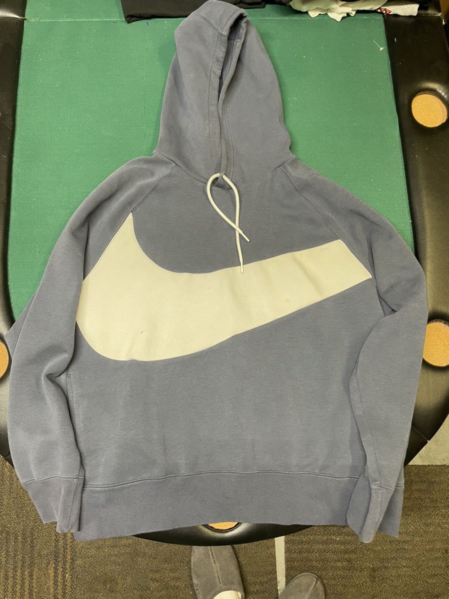 Nike Nike “Trademark Registered” Oversized Swoosh Hoodie / XL Size US XL / EU 56 / 4 - 1 Thumbnail