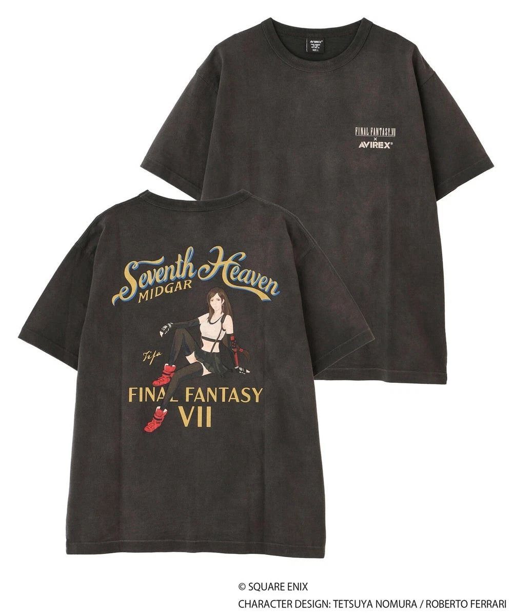 Avirex AVIREX × FINAL FANTASY VII REMAKE PINUP T-SHIRT TIFA FF7 Size US M / EU 48-50 / 2 - 4 Thumbnail