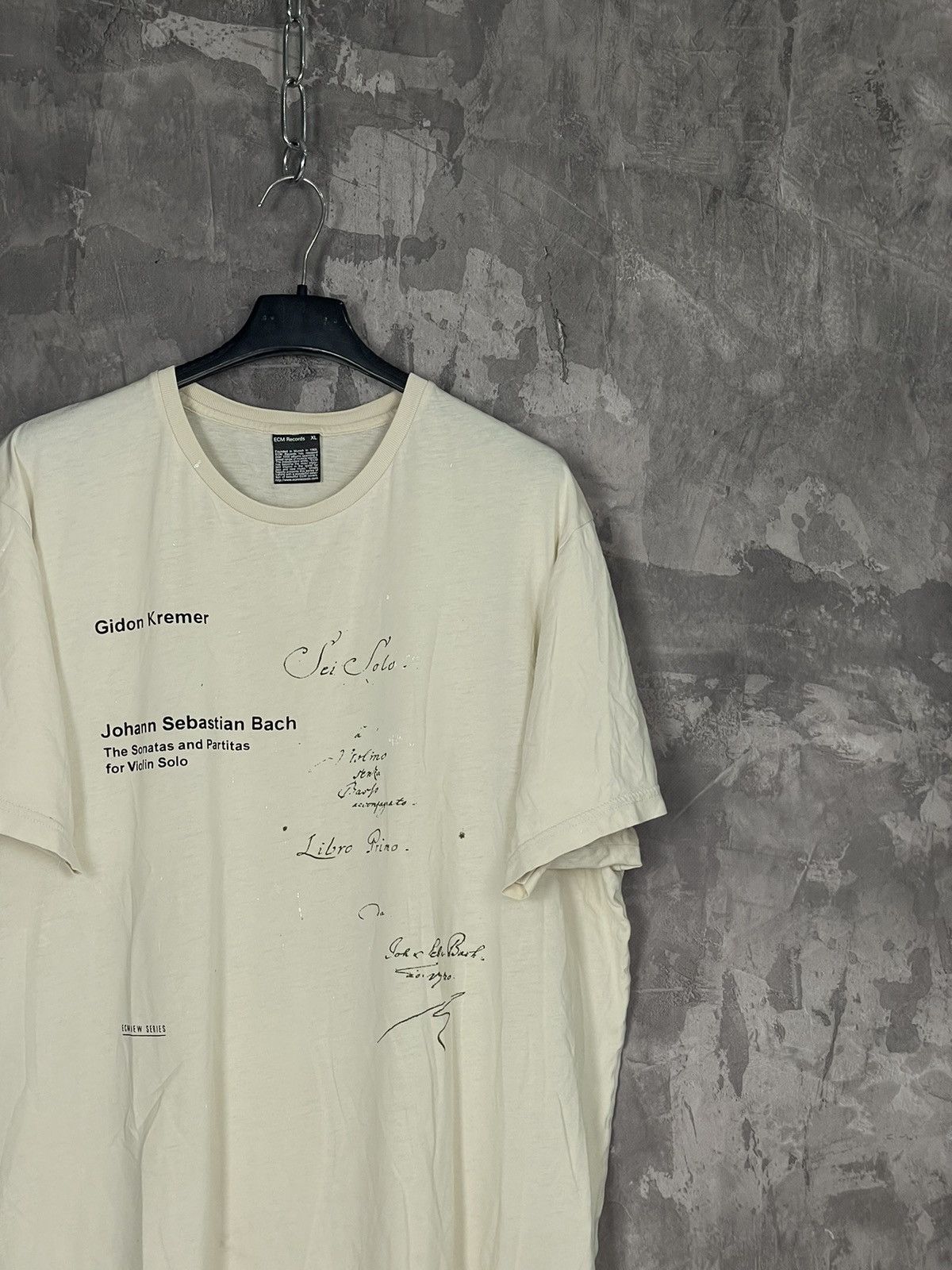 Band Tees × Vintage Keith Jarrett ECM Records Streetwear Music T Shirt P Size US XL / EU 56 / 4 - 4 Thumbnail