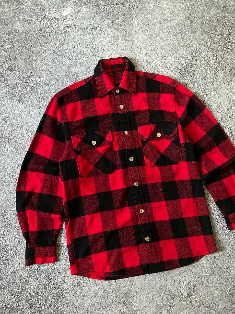 Anti Social Social Club Anti Social Social Club Button Up Flannel Red Size US S / EU 44-46 / 1 - 3 Thumbnail