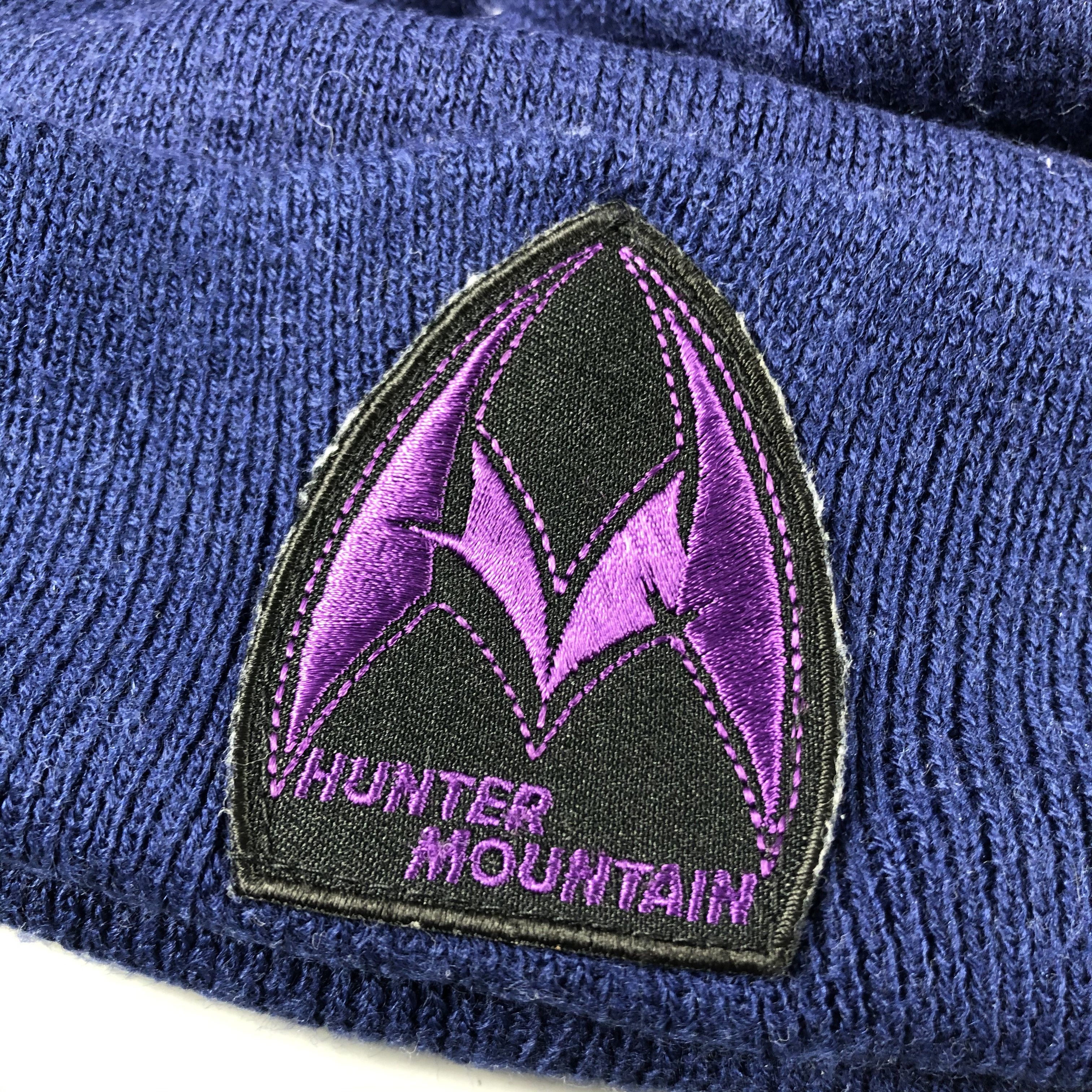 Vintage Hunter Mountain Fisherman Beanie Snow Hat Snow Cap -D1197 Size ONE SIZE - 5 Thumbnail