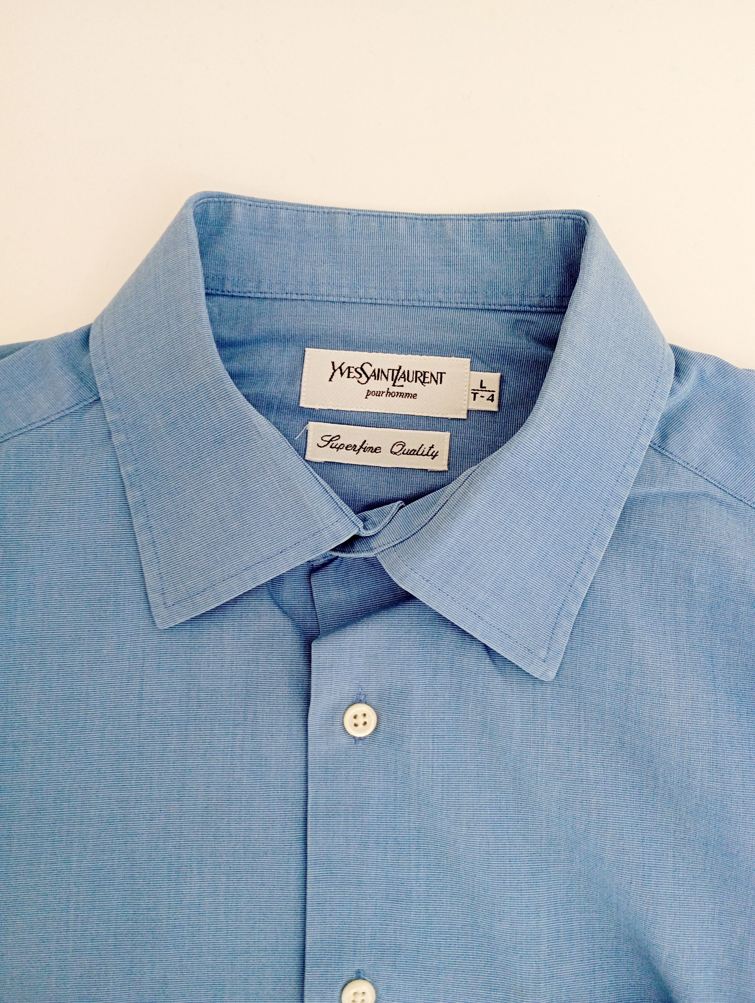 Yves Saint Laurent Vintage 90s Yves Saint Laurent YSL Shirt Rare Retro Y2K Hype Size US L / EU 52-54 / 3 - 5 Thumbnail