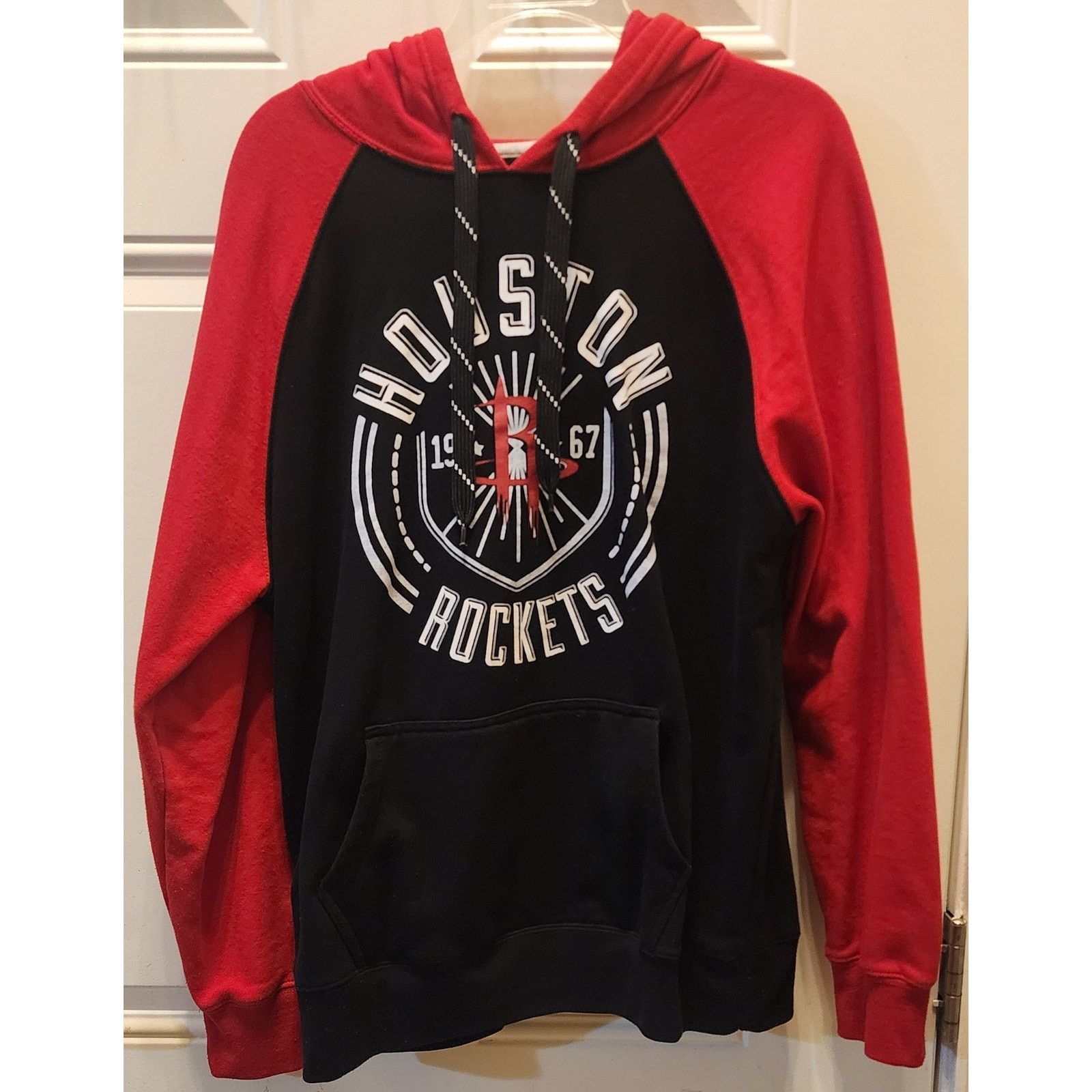 NBA NBA Houston Rockets UNK Red & Black Men’s Hoodie Sweatshirt, Size US M / EU 48-50 / 2 - 1 Thumbnail