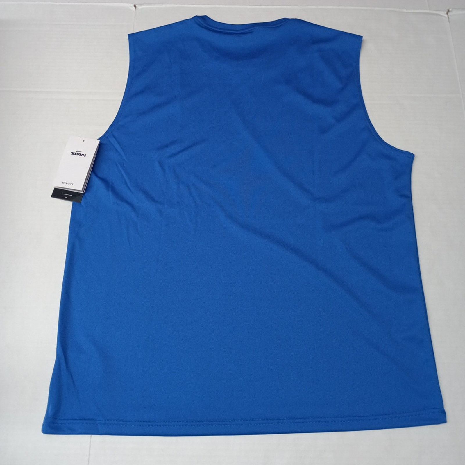 Nike Nike DRI-FIT Swim Sleeveless Top Blue Men’s Size XL XLarge Size US XL / EU 56 / 4 - 8 Thumbnail