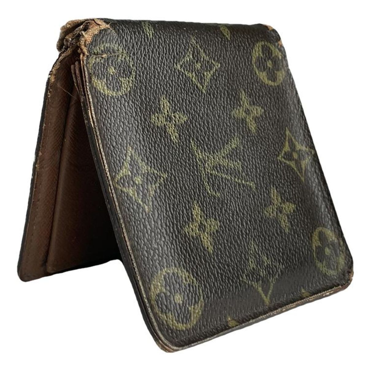 Louis Vuitton Brown Leather Purse Size ONE SIZE - 1 Thumbnail