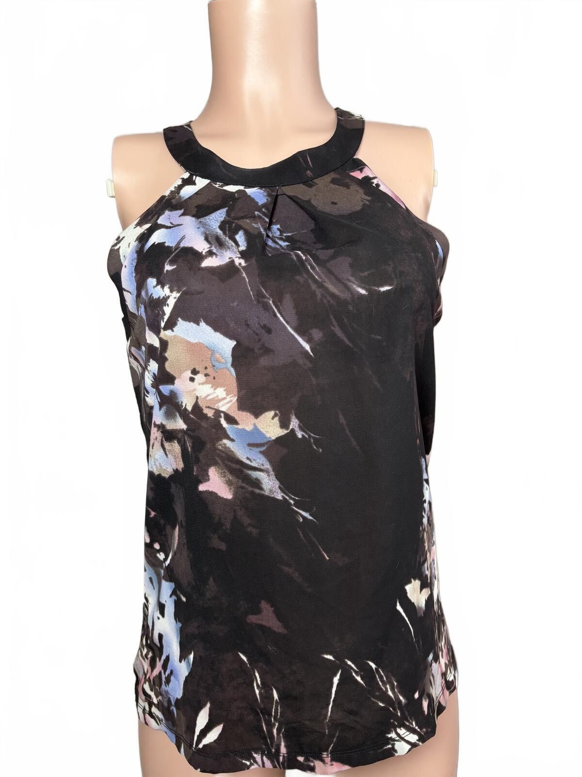 Unknown London The Limited Sleeveless Black & Multicolor Tank Top. Small. Size M / US 6-8 / IT 42-44 - 2 Thumbnail