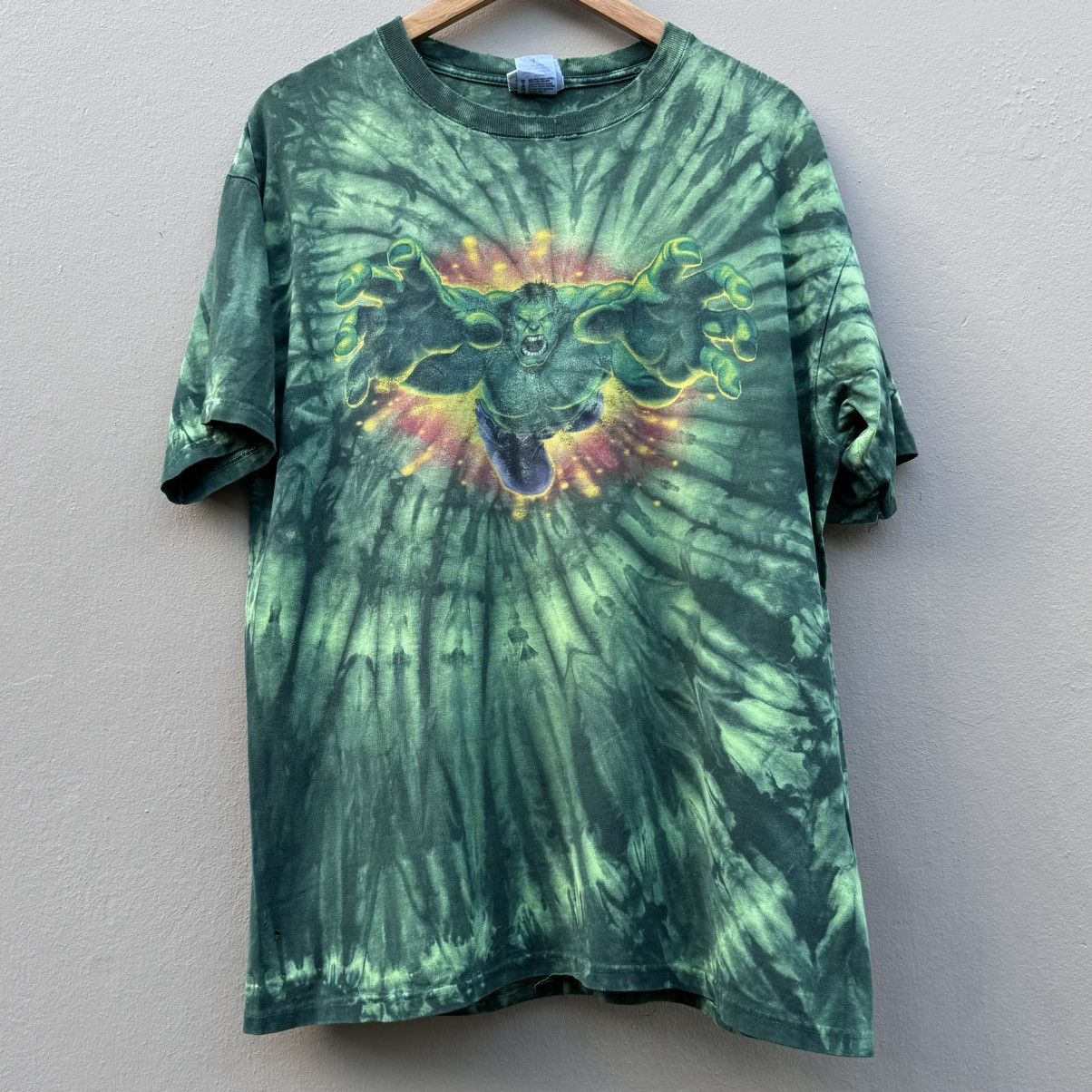 Marvel Comics × Vintage Vintage marvel hulk 2000s tshirt Size US XL / EU 56 / 4 - 1 Thumbnail
