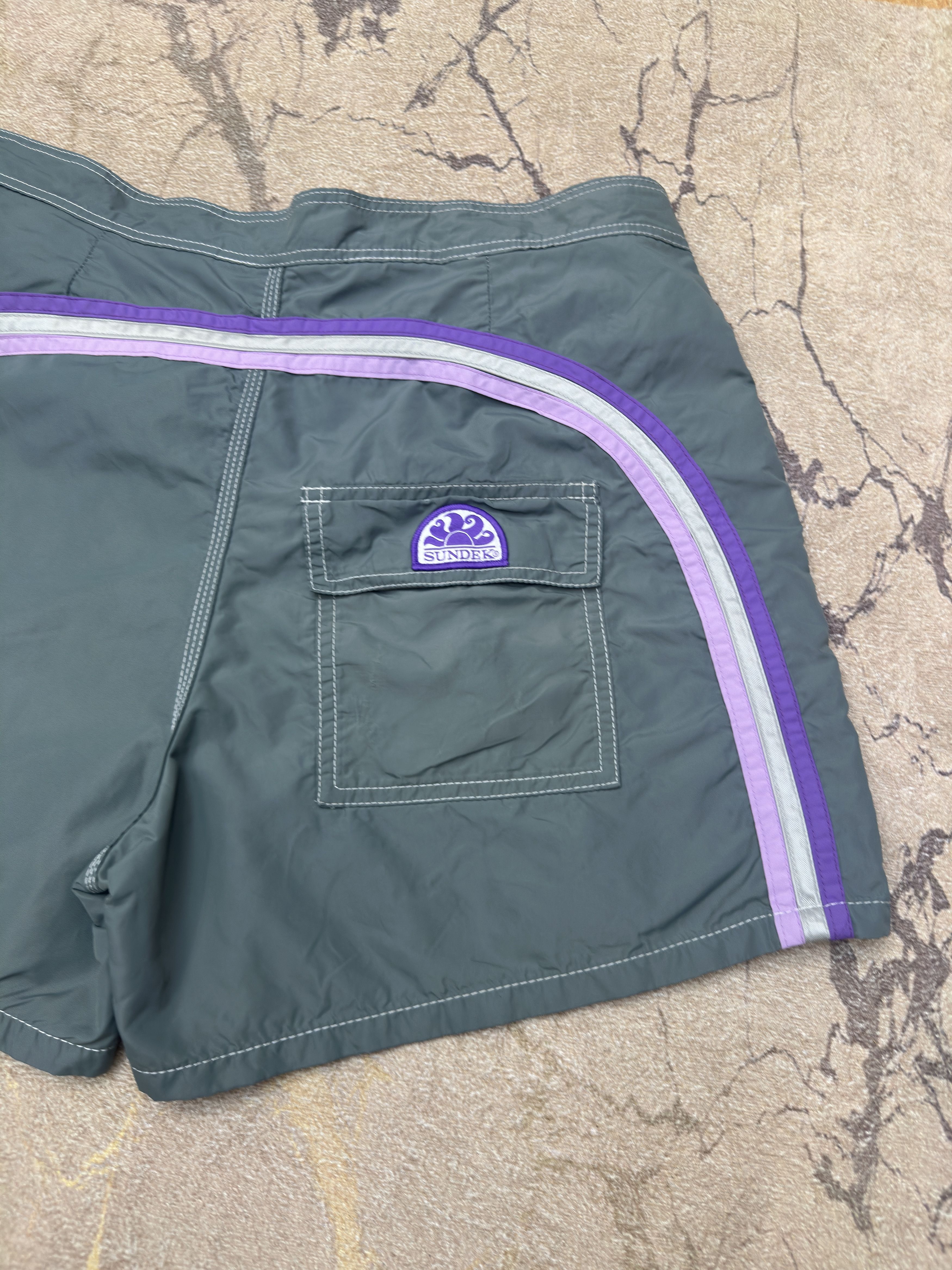 Sundek Sundek 33 Beach Swim Board Shorts Trunks Bath Suit Size 33 S Size US 33 - 8 Thumbnail