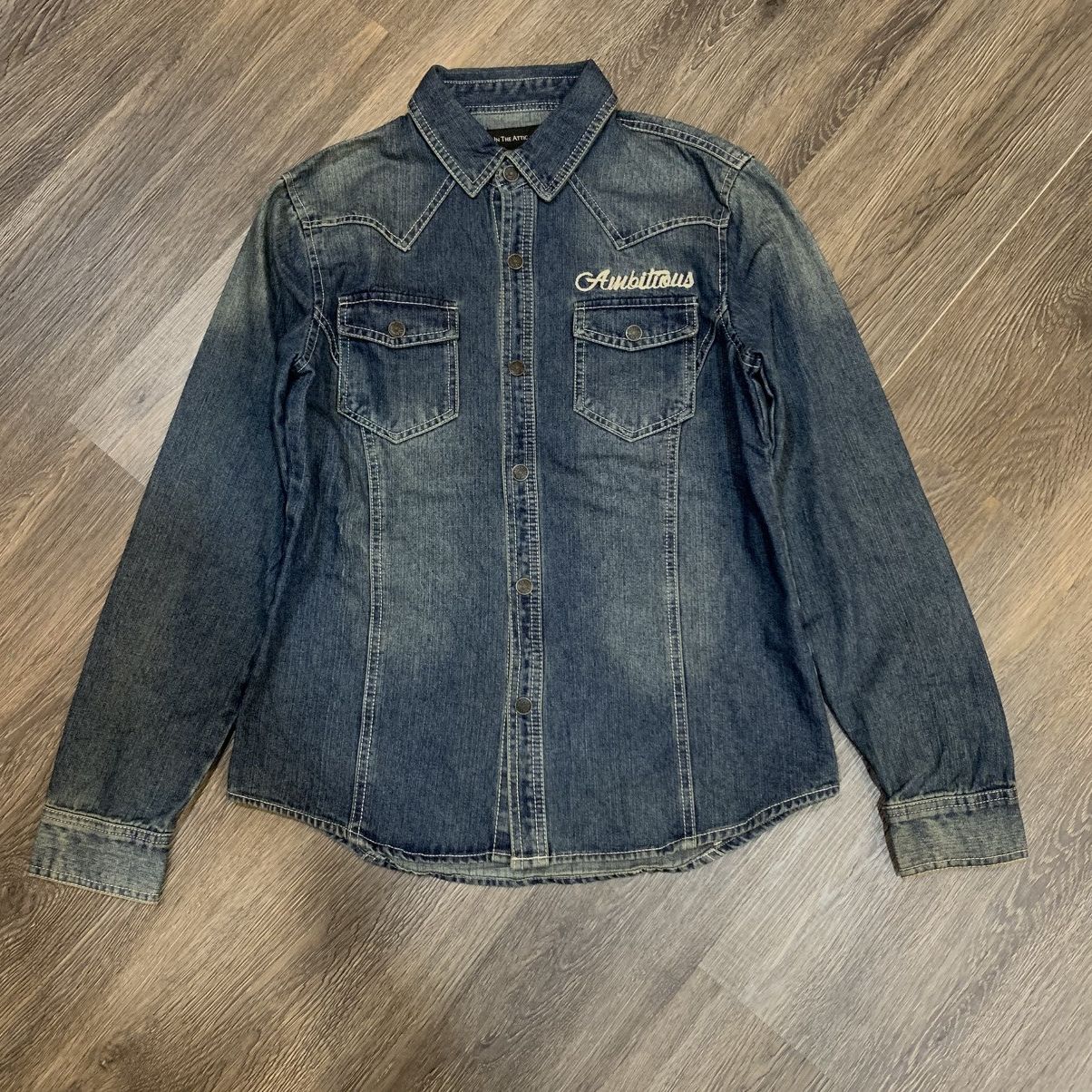 In The Attic 🇯🇵In The Attic Denim Shirt🇯🇵 Size US L / EU 52-54 / 3 - 1 Thumbnail