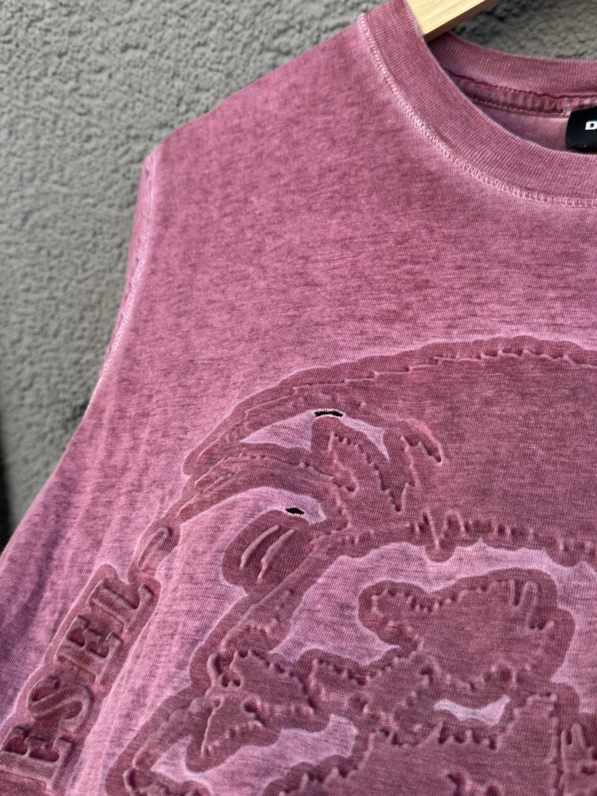 Diesel × Diesel Black Gold Diesel Tshirt Pink Head Size US S / EU 44-46 / 1 - 5 Thumbnail