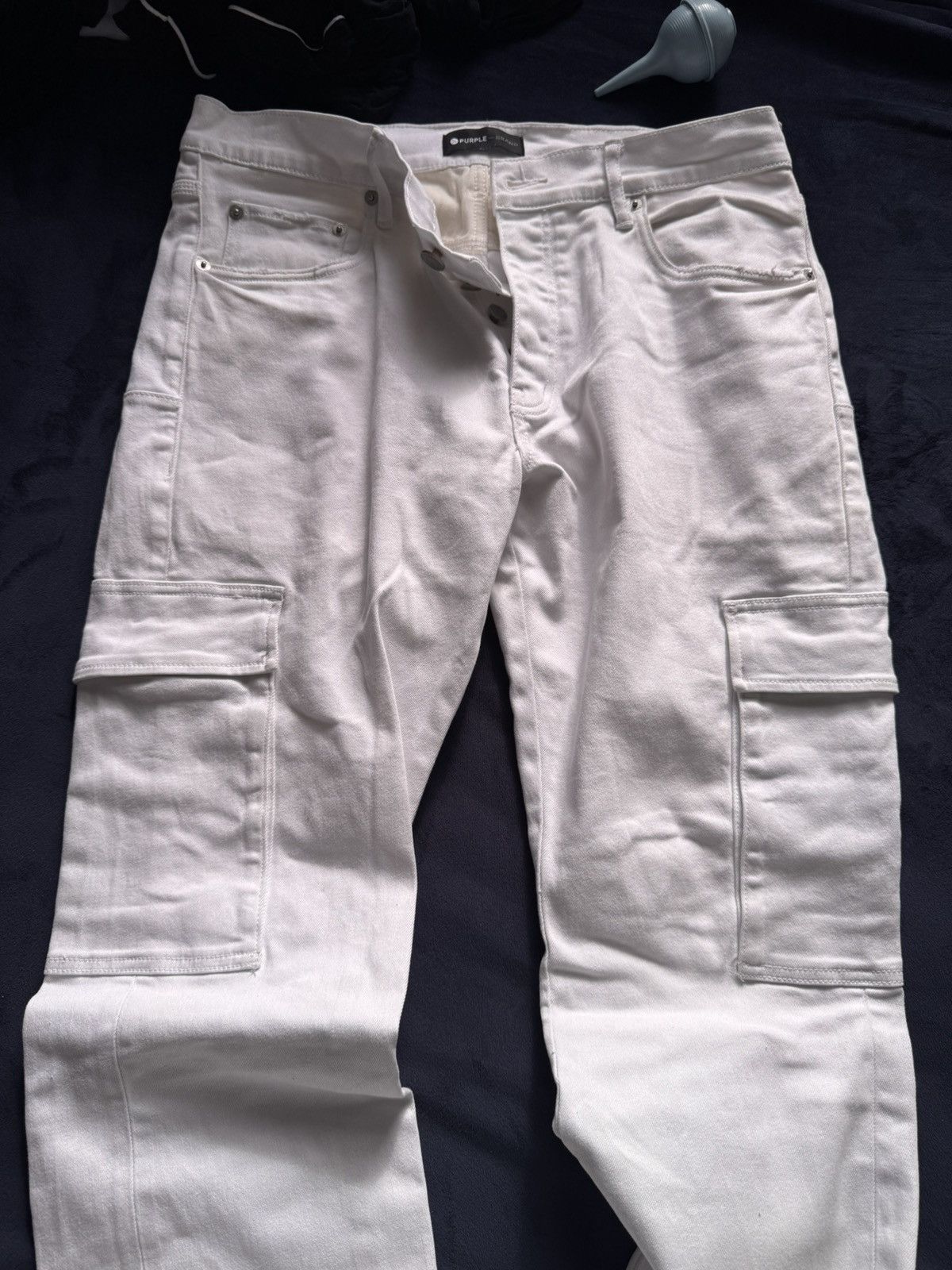 Purple Brand Purple brand excellent condition cargo Jean Size US 34 / EU 50 - 8 Thumbnail