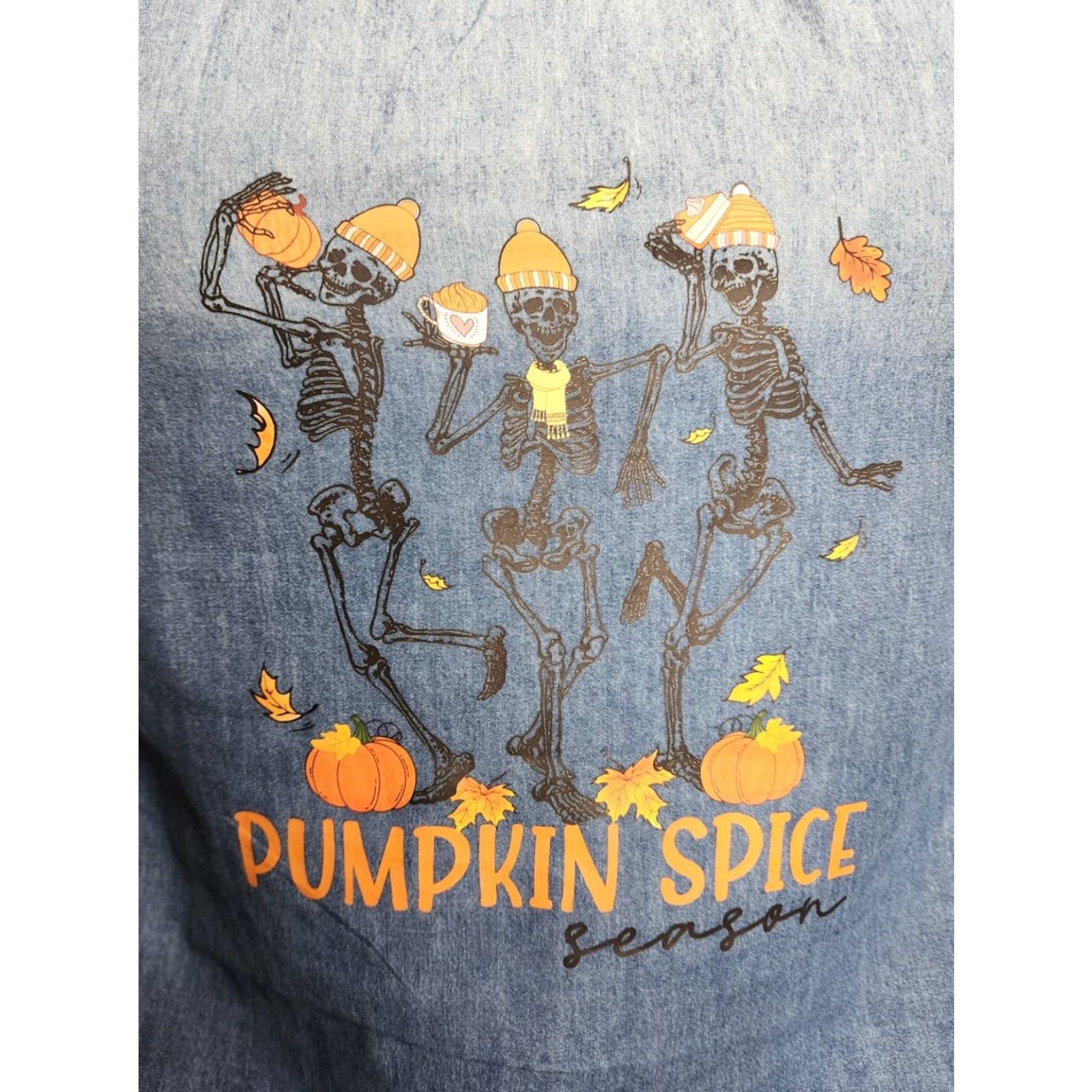 Denime VINTAGE Mudd Denim Vest Shirt Teens XS Blue Halloween Distressed 90s Halloween Theme Mens/Womens? Size XS / US 0-2 / IT 36-38 - 6 Thumbnail