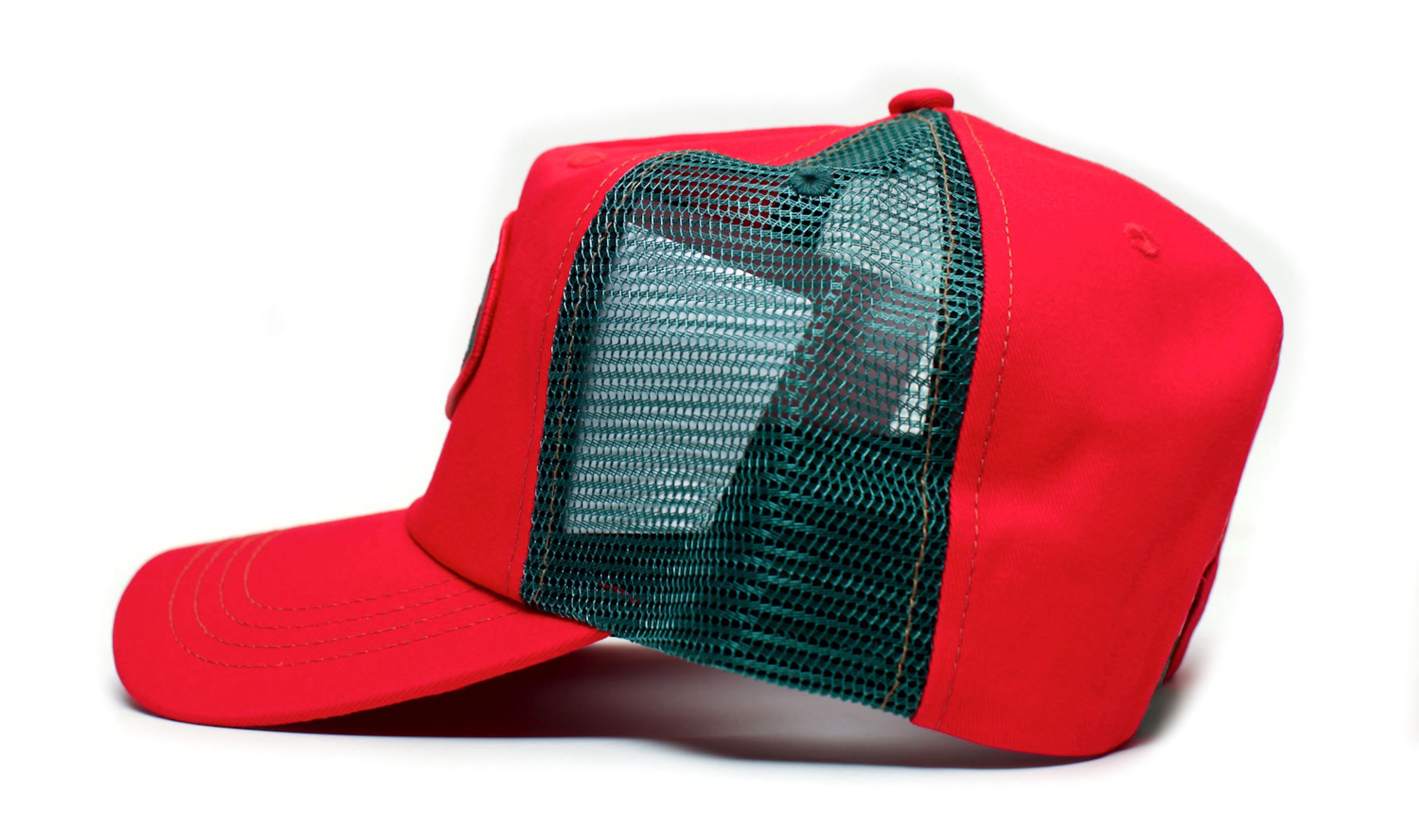 Other Authentic Vintage Von Dutch Red/Green Mesh Cap Hat Snapback Size ONE SIZE - 2 Thumbnail
