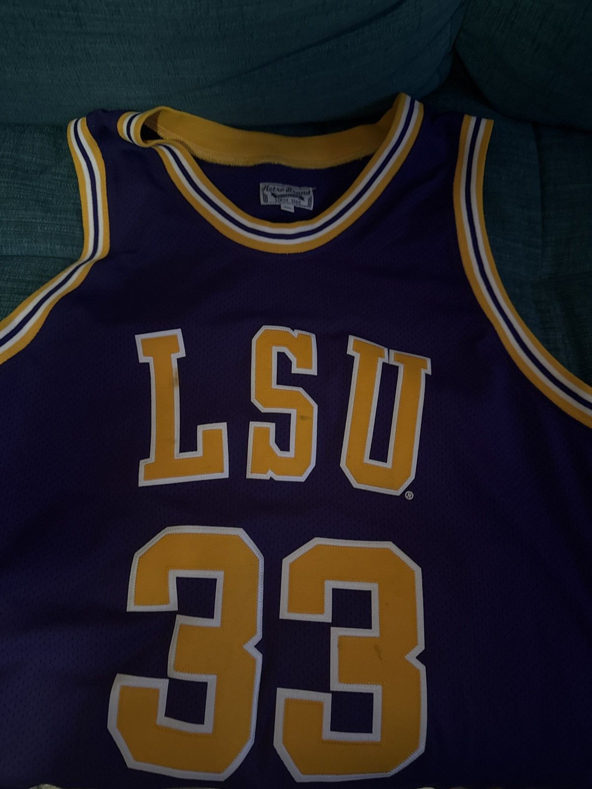 Other Retro Brand LSU Shaquille O’Neal Size US XXL / EU 58 / 5 - 2 Thumbnail