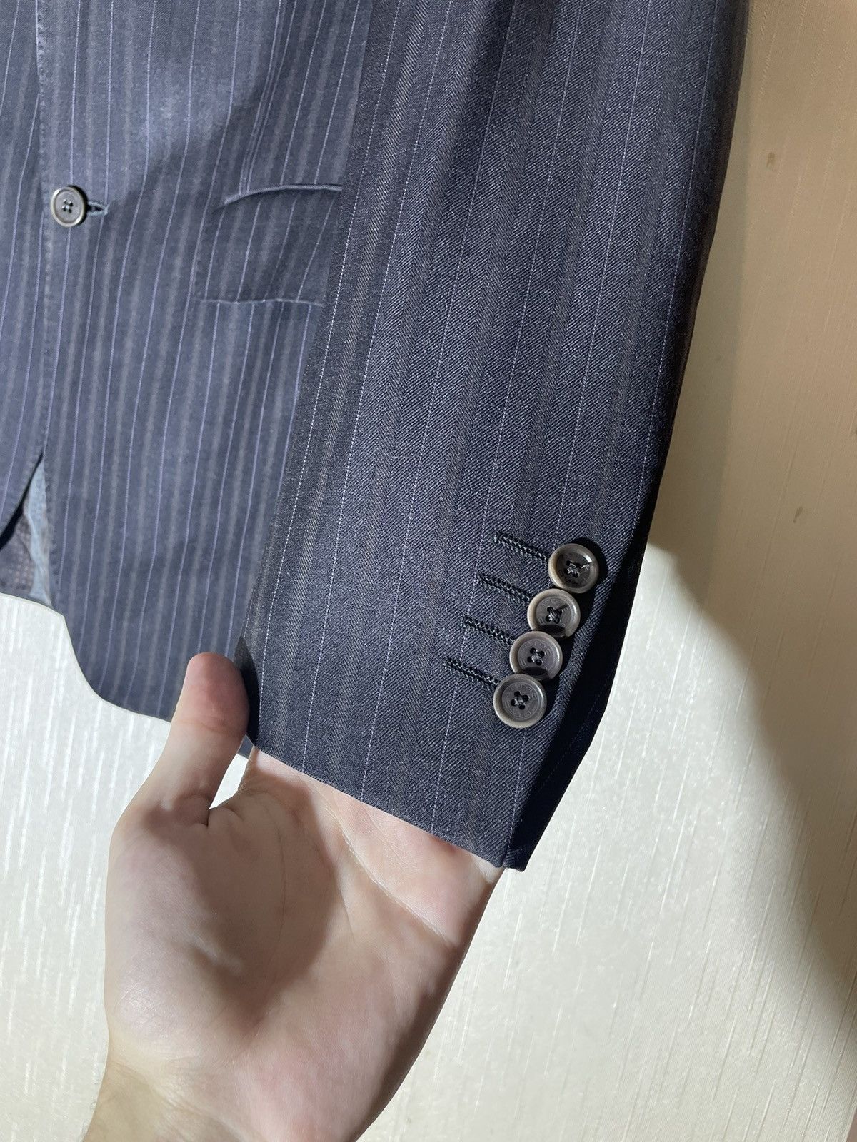 Etro × Vintage Etro vintage streetwear wool blazer Size 50S - 6 Thumbnail