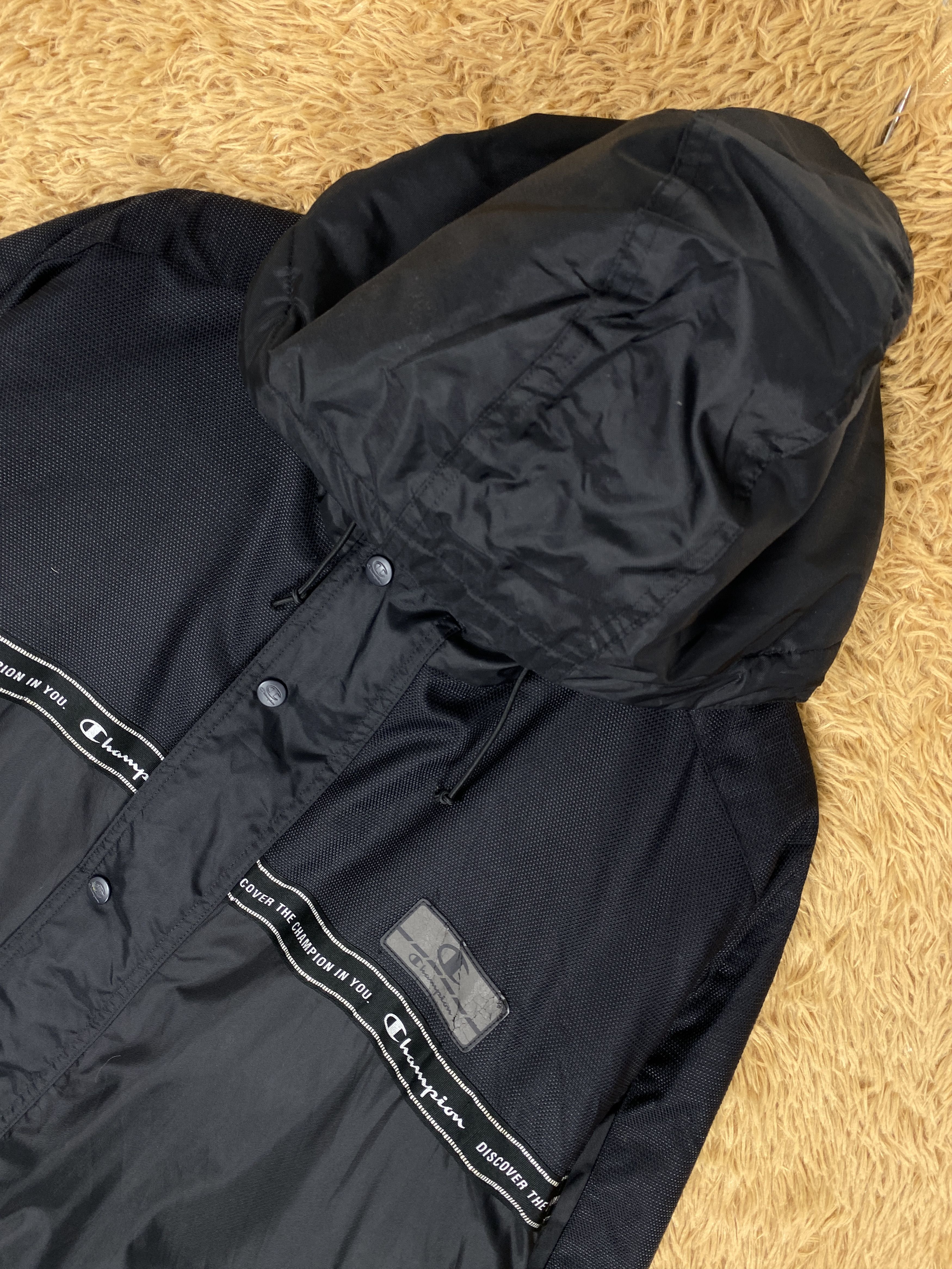 Champion Vintage Champion Hoodie Long Jacket J2289 Size US L / EU 52-54 / 3 - 2 Thumbnail