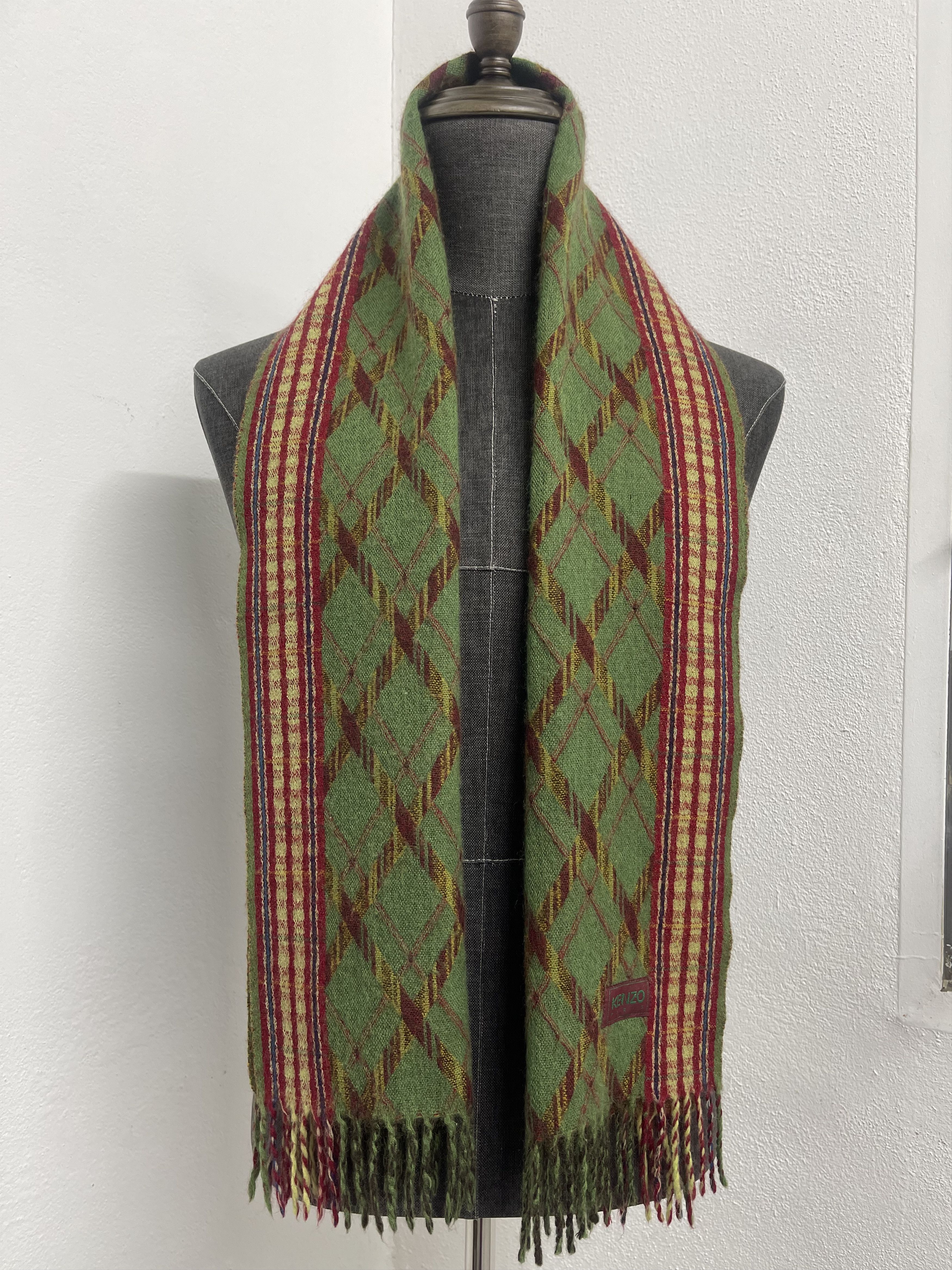 Kenzo Vintage Kenzo Paris Muffler Scarf- 6235 Size ONE SIZE - 2 Thumbnail