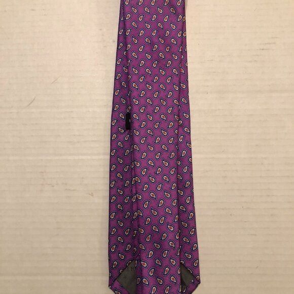 Robert Talbott Robert talbott men's new purple silk tie 3 1/2" X 57 1/2" Size ONE SIZE - 3 Thumbnail