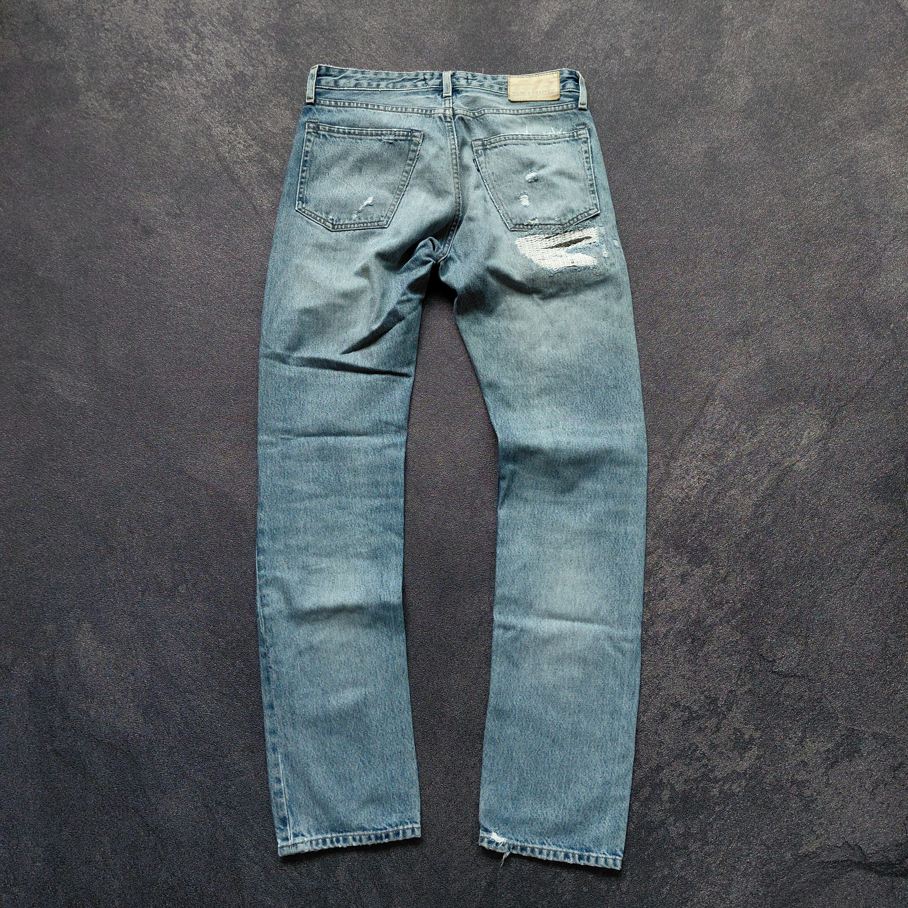 Levi's Made & Crafted Vintage Levi's Made & Crafted Distressed Pants Size US 30 / EU 46 - 2 Thumbnail