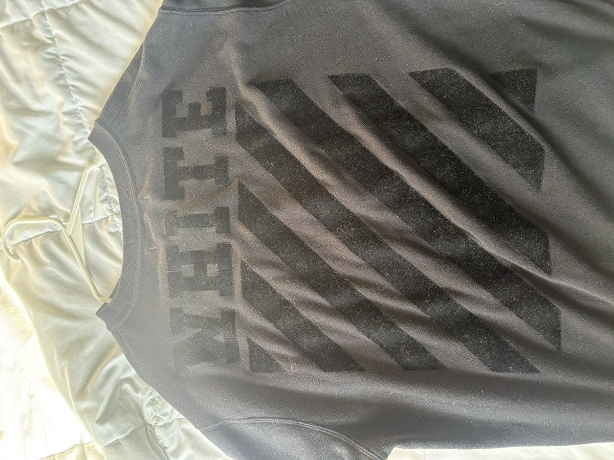 Off-White Triple Black Offwhite Longsleeve Tee Size US L / EU 52-54 / 3 - 2 Thumbnail