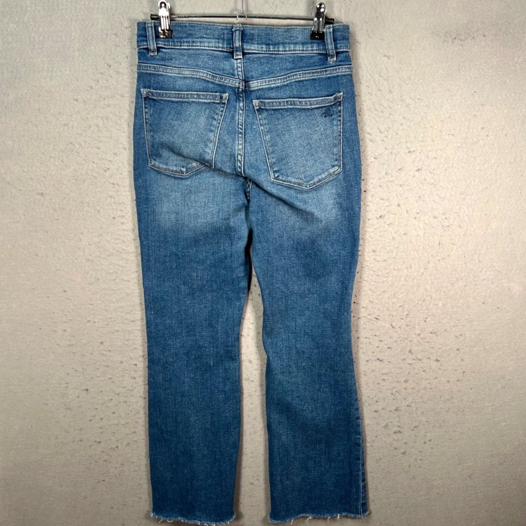 DL1961 DL1961 Bridget High Rise Instasculpt Crop Denim Blue Jeans Womens Size 26 Size 26" / US 2 / IT 38 - 2 Thumbnail