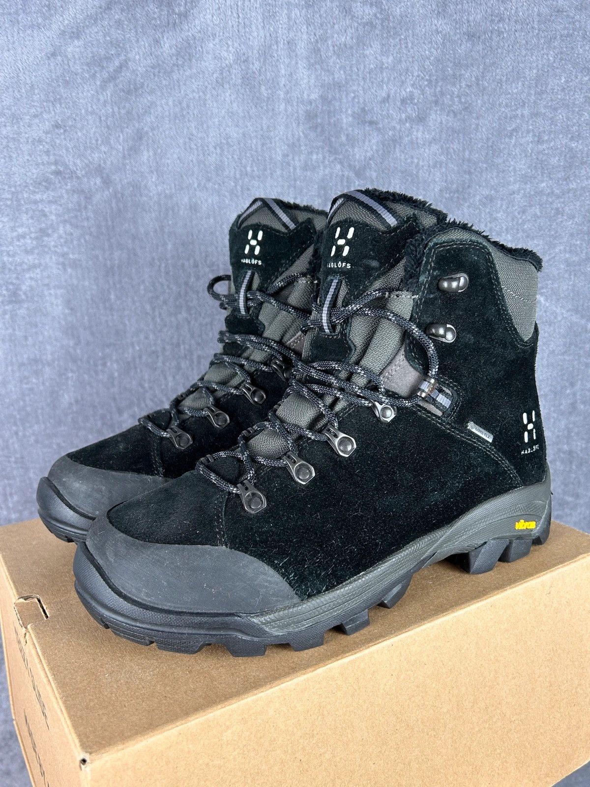 Haglofs Haglofs Gore-Tex Trek Winter Q GT black trekking boots Size US 8.5 / IT 38.5 - 1 Thumbnail