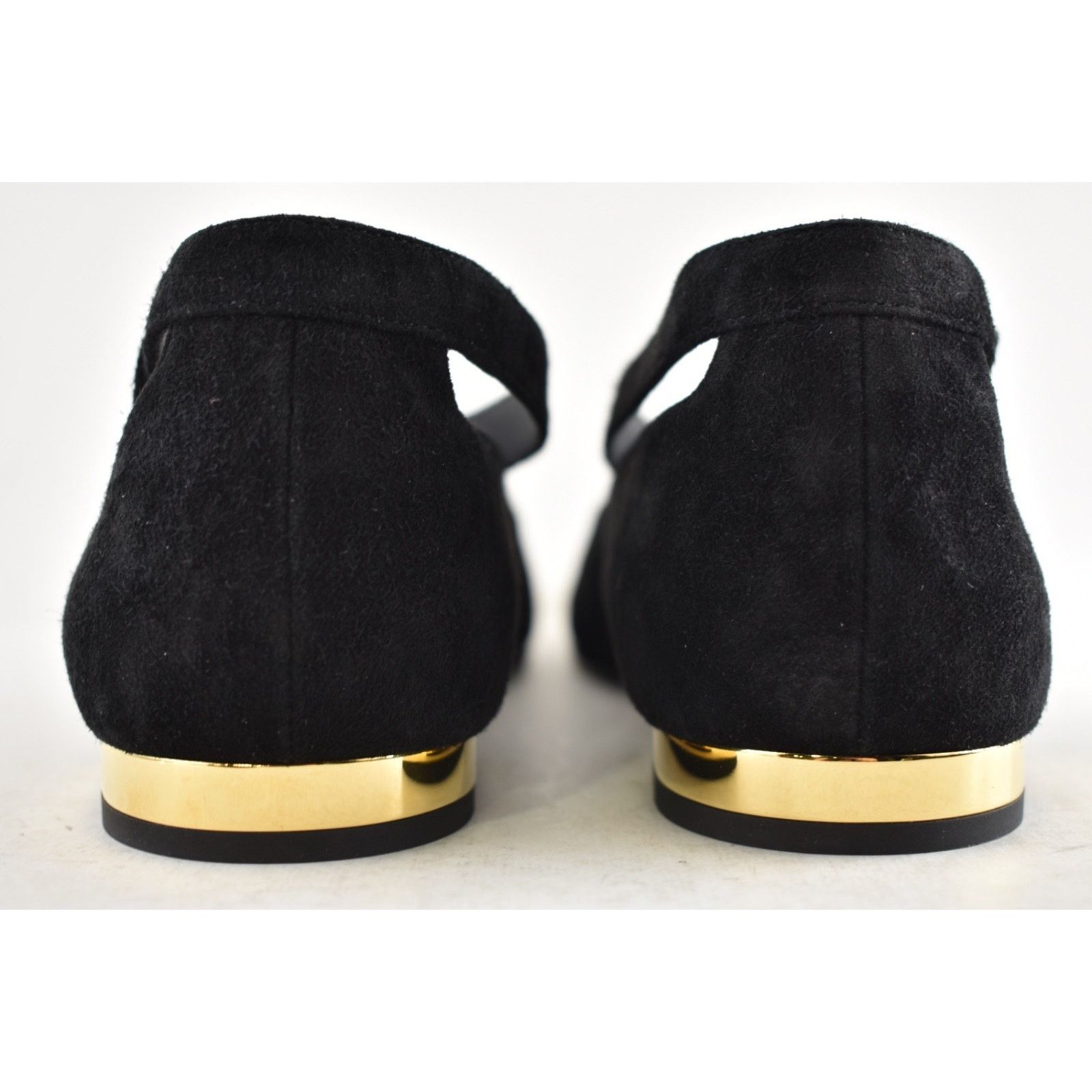 Chanel Chanel Black Suede Patent CC Mary Jane Flat 40 Size US 9 / IT 39 - 19 Thumbnail