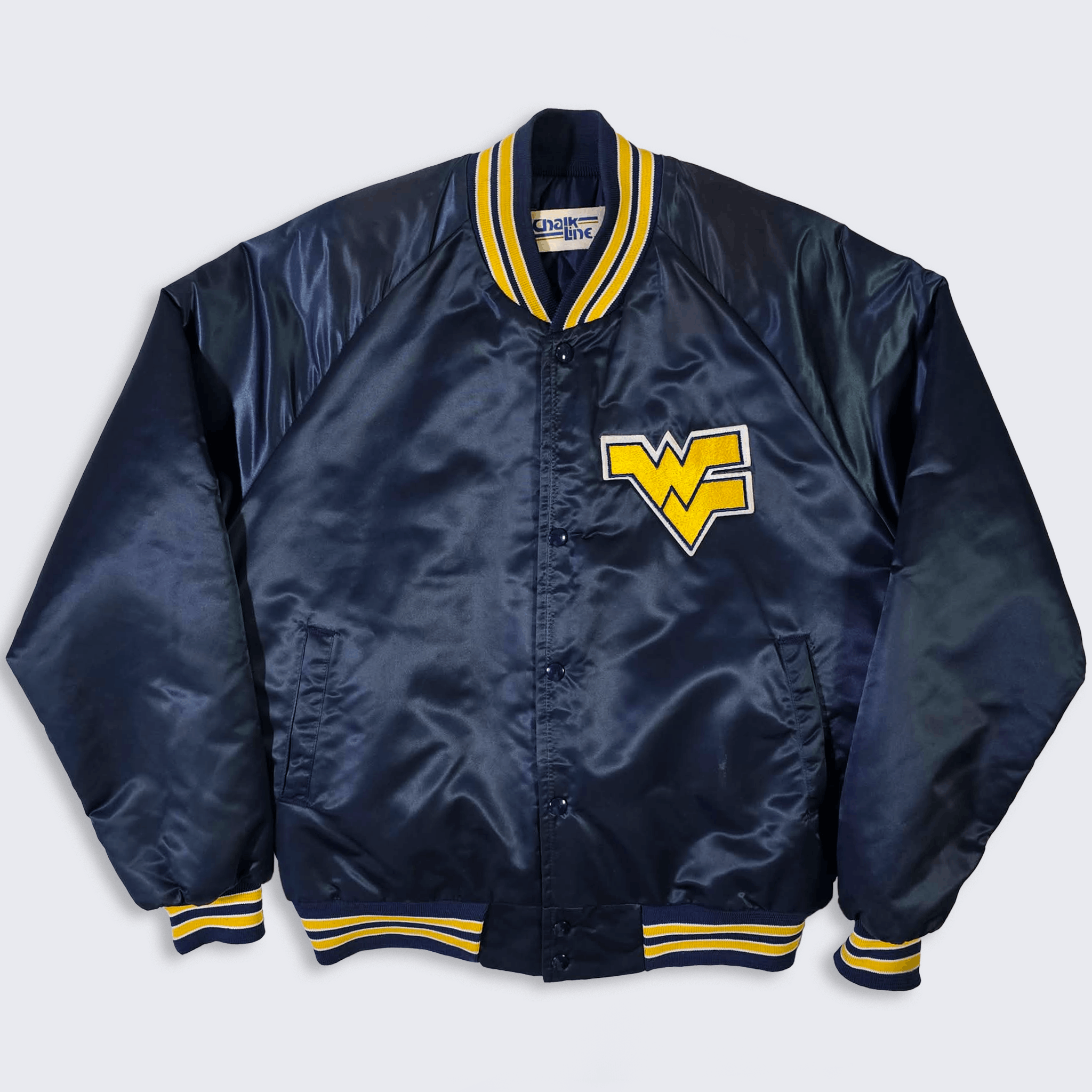 Chalk Line West Virginia Mountaineers Vintage 80s Chalk Line Jacket Size US L / EU 52-54 / 3 - 2 Thumbnail