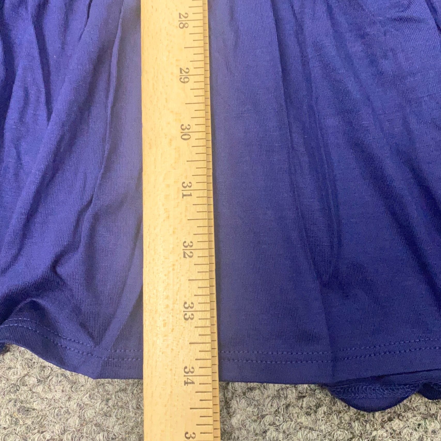 Vintage VINTAGE Agnes & Dora Womens Slip Dress XXL Blue Knee Adjustable Straps Ruffled Hem NWT Size XXL / US 16-18 / IT 52-54 - 5 Thumbnail
