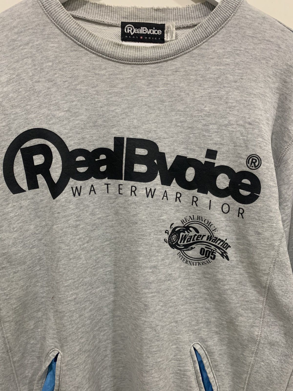 Japanese Brand Vintage RealBVoice Stylish & big Logo Distressed Size US L / EU 52-54 / 3 - 3 Thumbnail