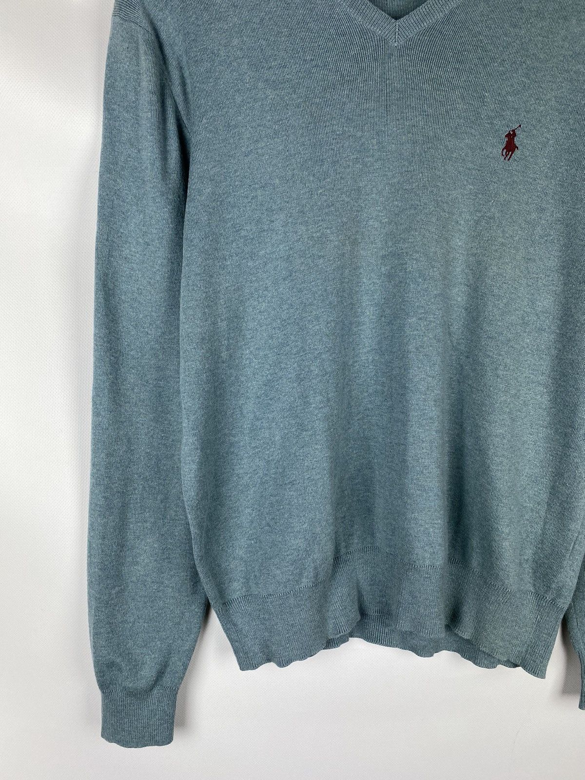 Polo Ralph Lauren Polo by Ralph Lauren vintage men’s v-neck sweater pullover Size US S / EU 44-46 / 1 - 7 Thumbnail