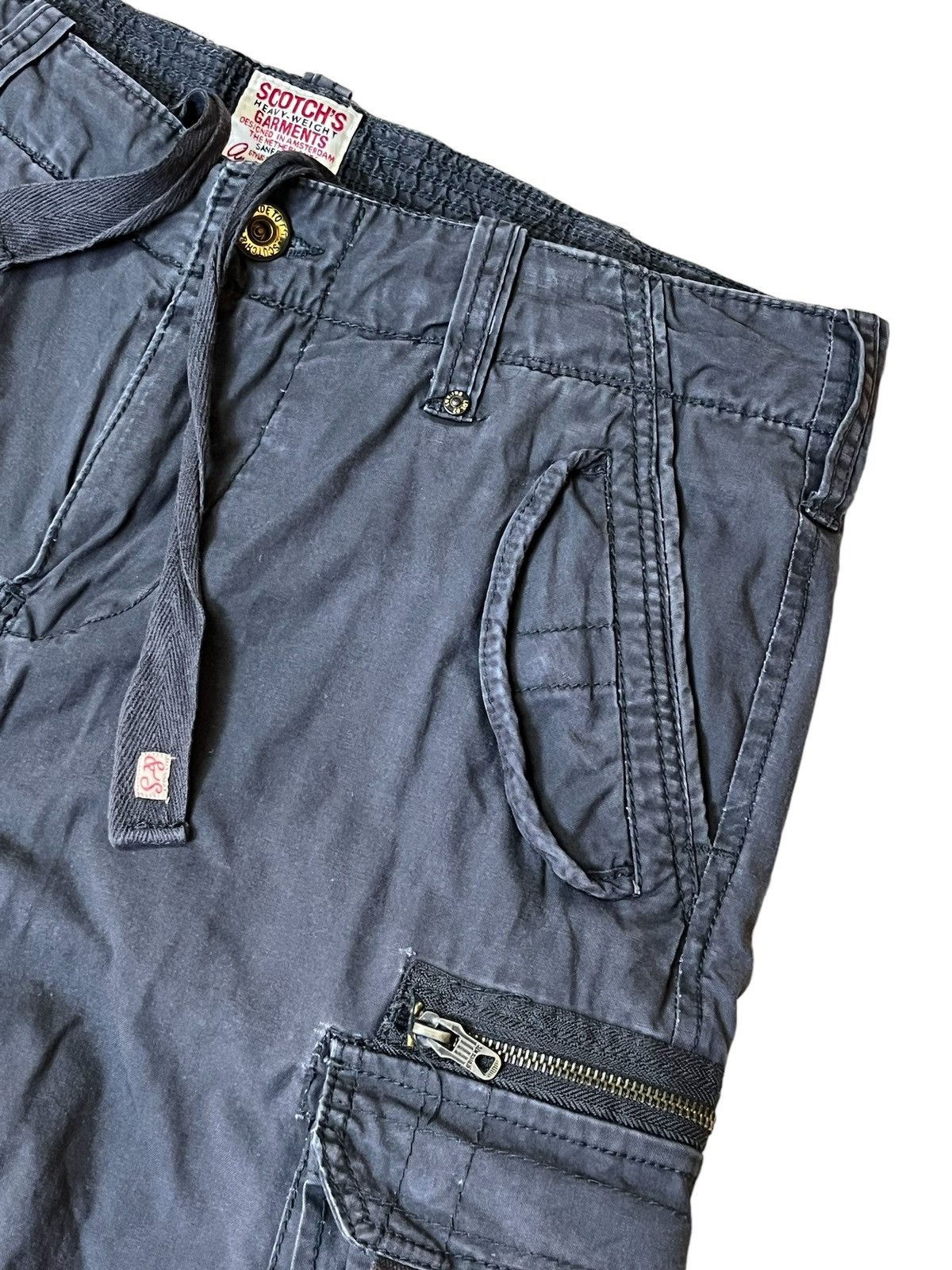 Scotch & Soda NICE🔥SCOTCH’S AND SODA MULTIPOCKET CARGO SHORT PANT Size US 35 - 9 Thumbnail