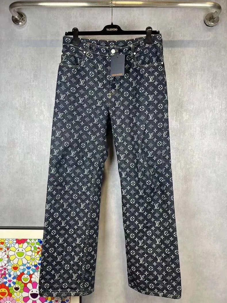 Louis Vuitton Louis Vuitton x Timberland Monogram Jeans Size US 30 / EU 46 - 1 Thumbnail